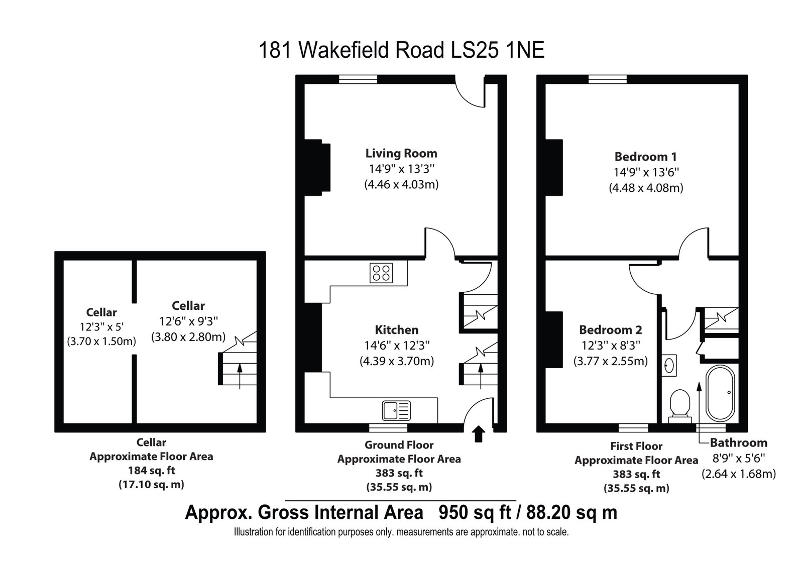 181, Wakefield Road, Leeds floorplan