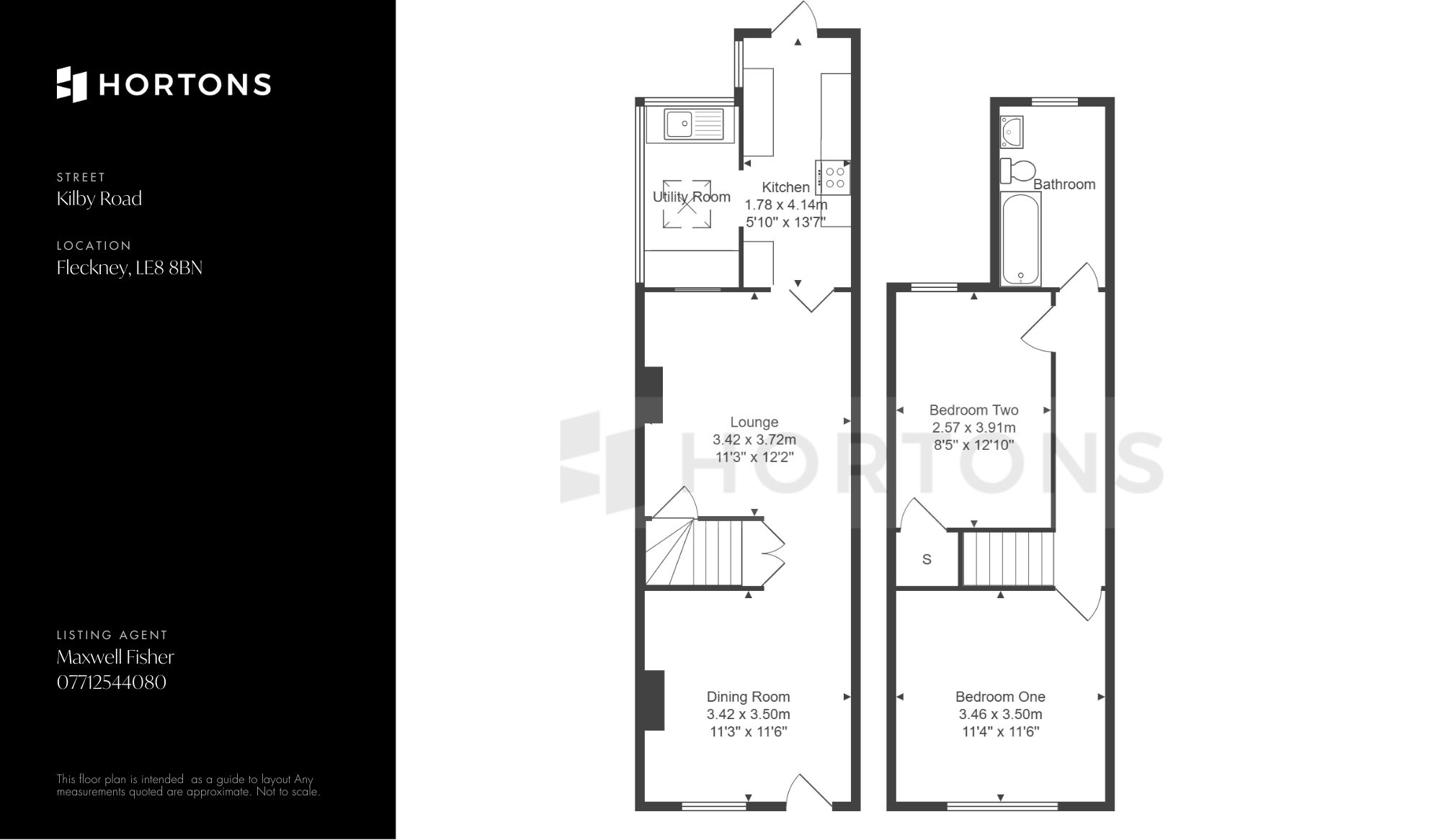 74 Kilby Road, Leicester floorplan