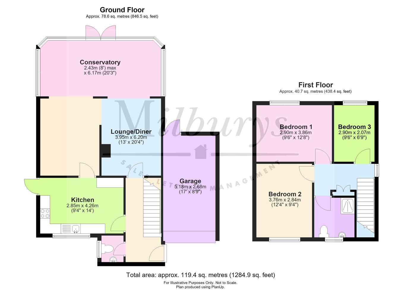 9, Cotswold View, Charfield floorplan