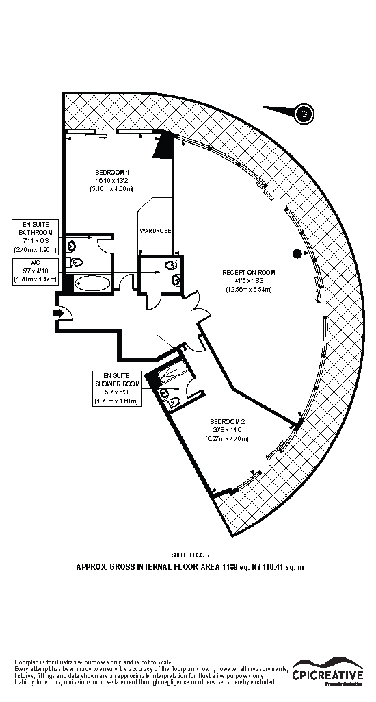 Oswald Building, 374 Queenstown Road, London, SW11 floorplan