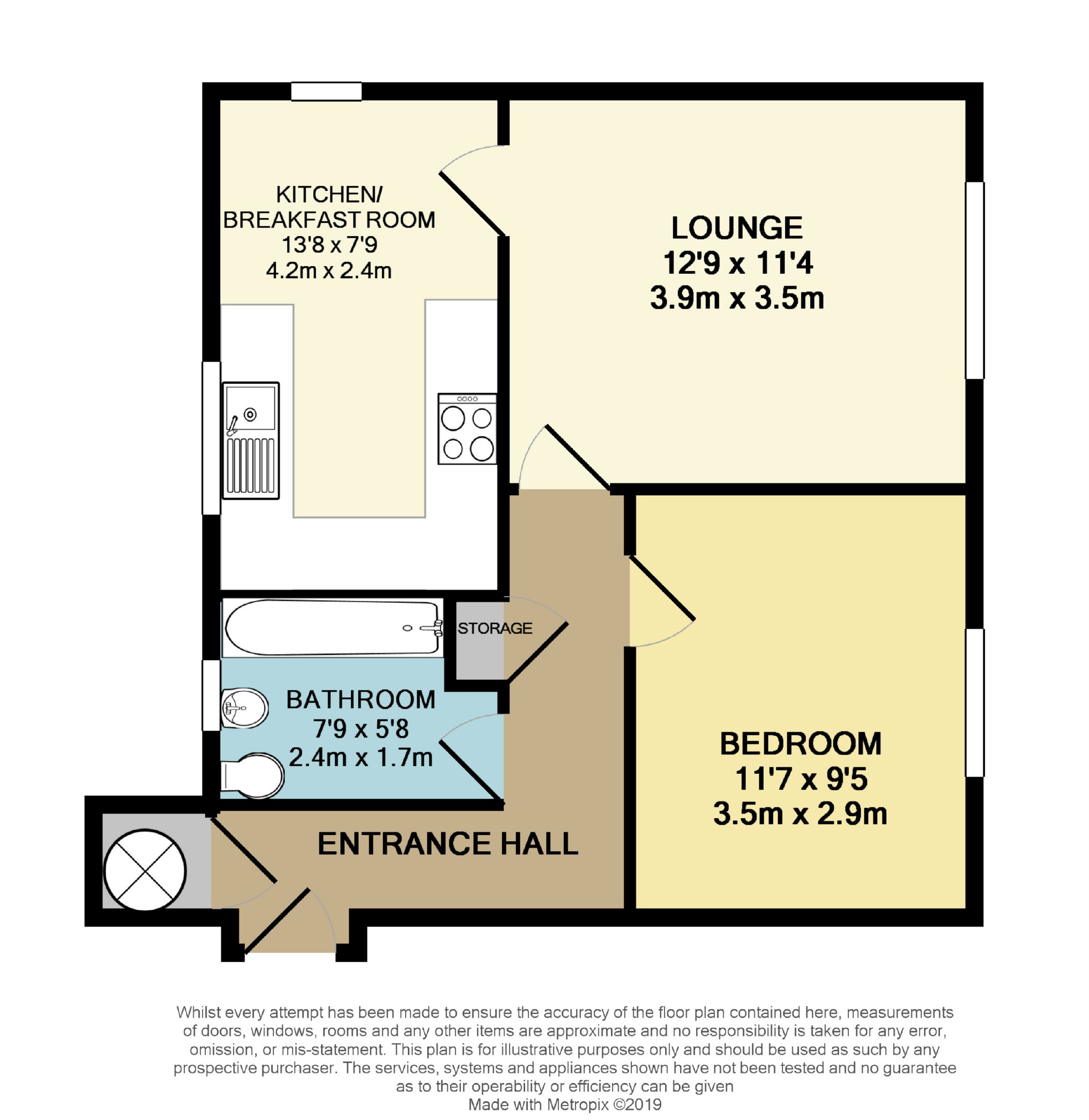 1 Bedrooms Flat for sale in Nightingale Court, Hertford SG14