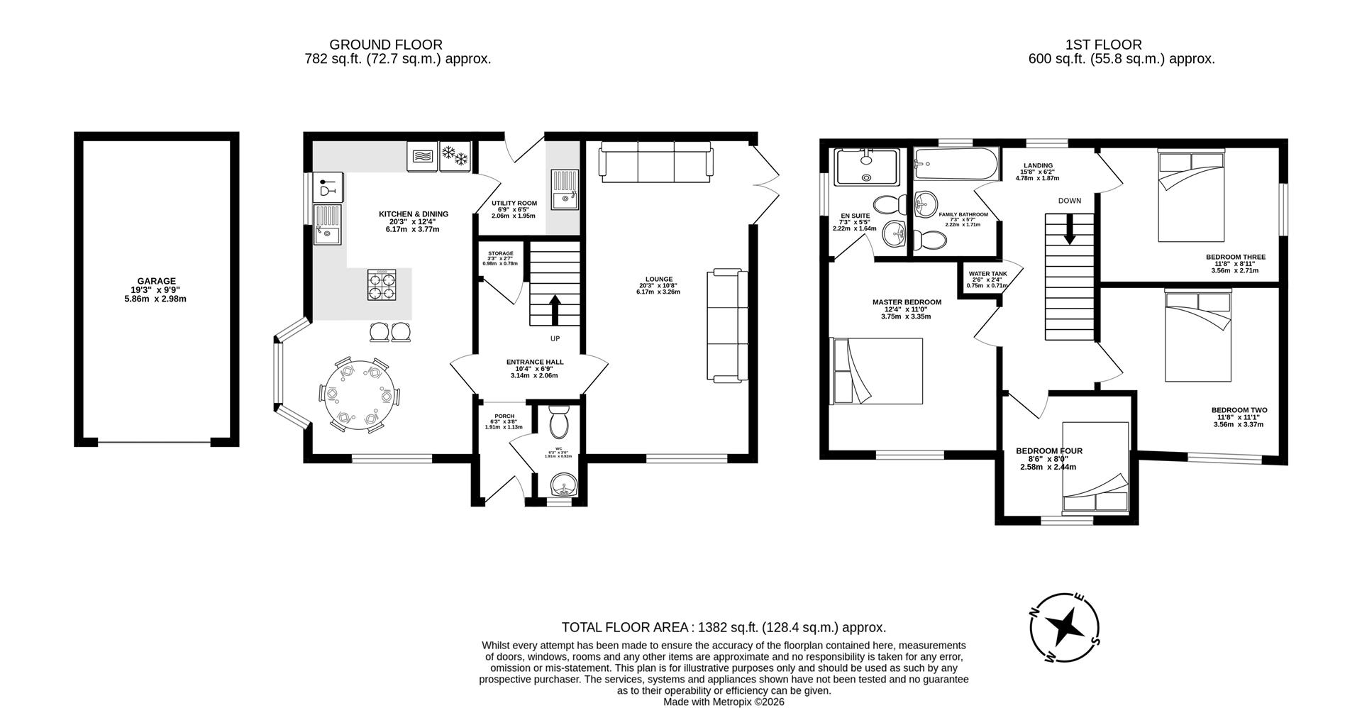 51, Sandpiper Way, Cottam floorplan