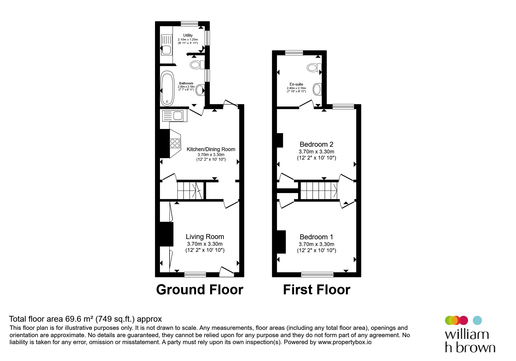 9, Jubilee Terrace, Great Yarmouth floorplan