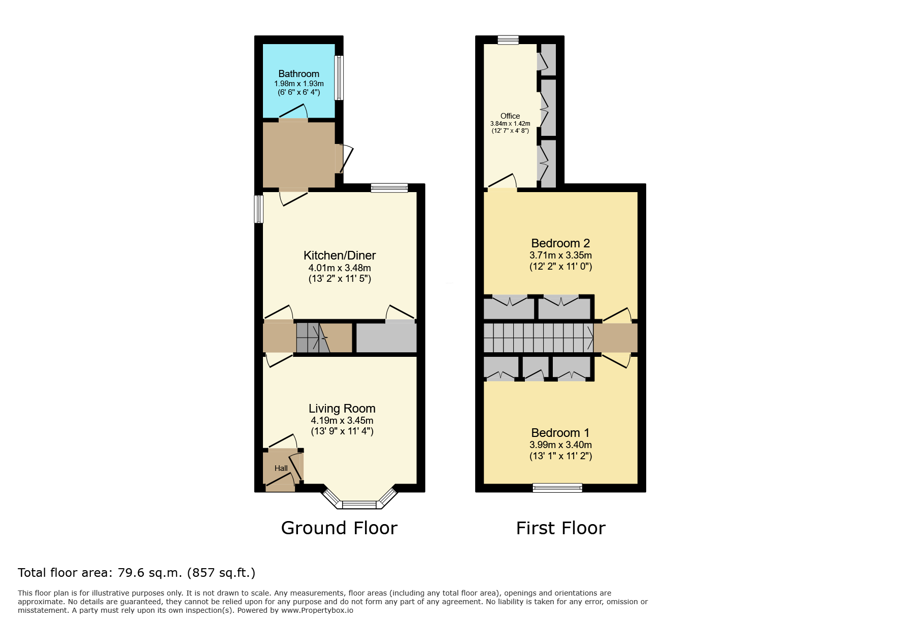 23 Newport Street, Leicester floorplan