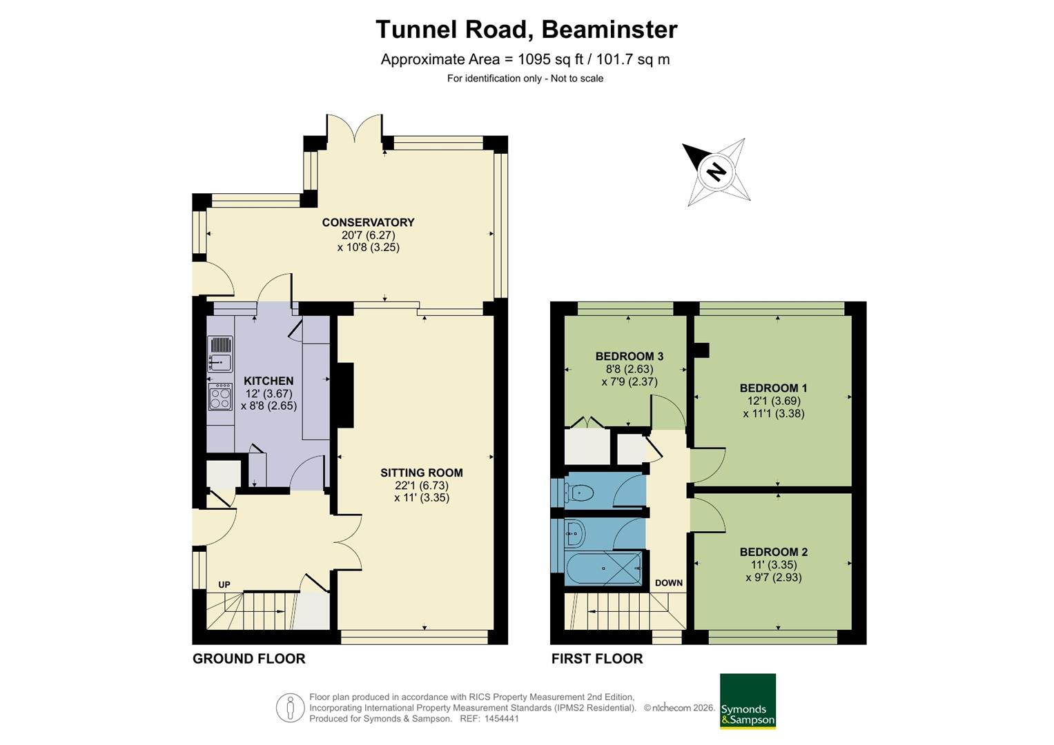 10, Tunnel Road, Beaminster floorplan