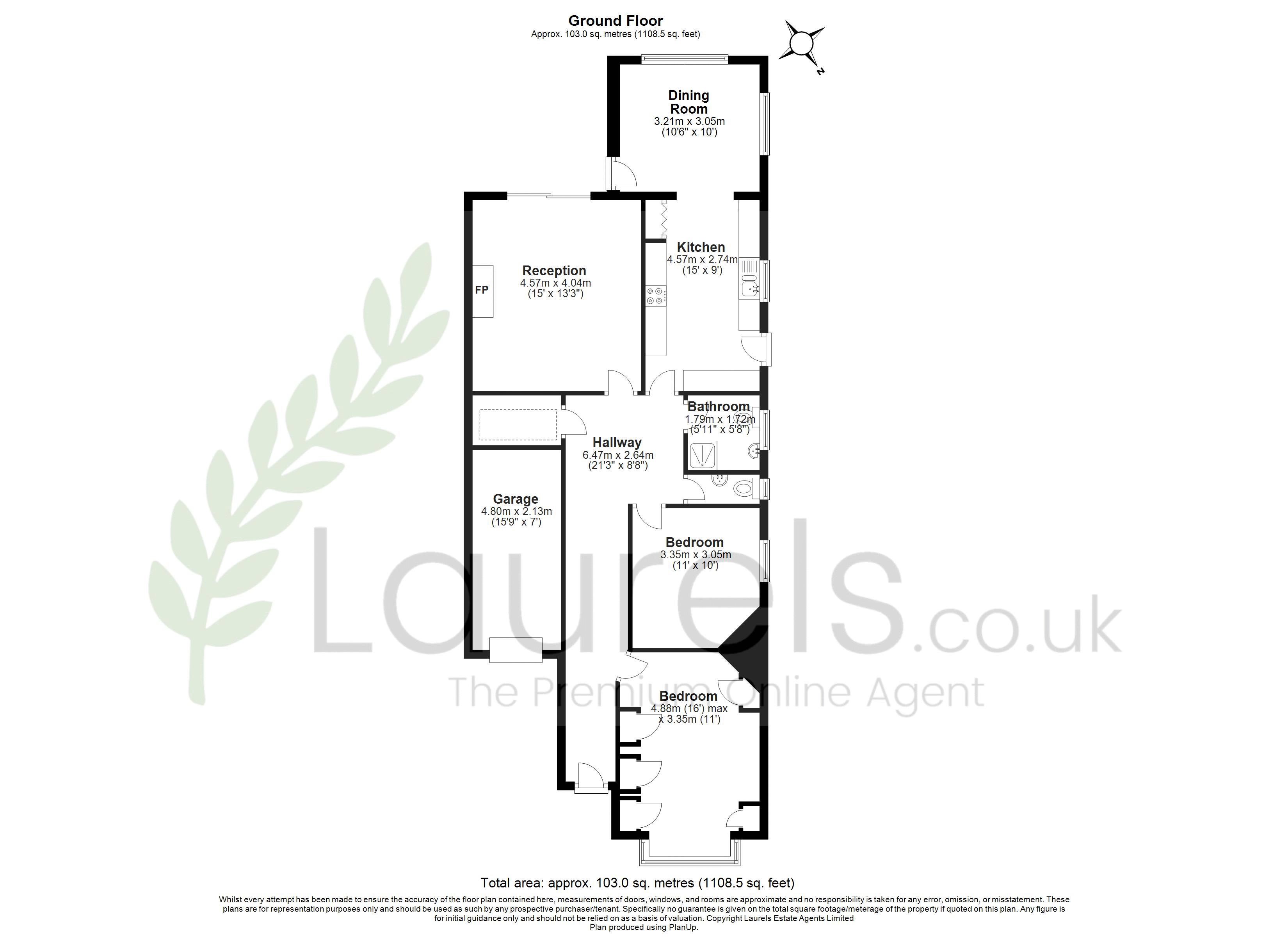 2 Bedrooms Semi-detached bungalow for sale in Southwood Drive, Tolworth, Surbiton KT5