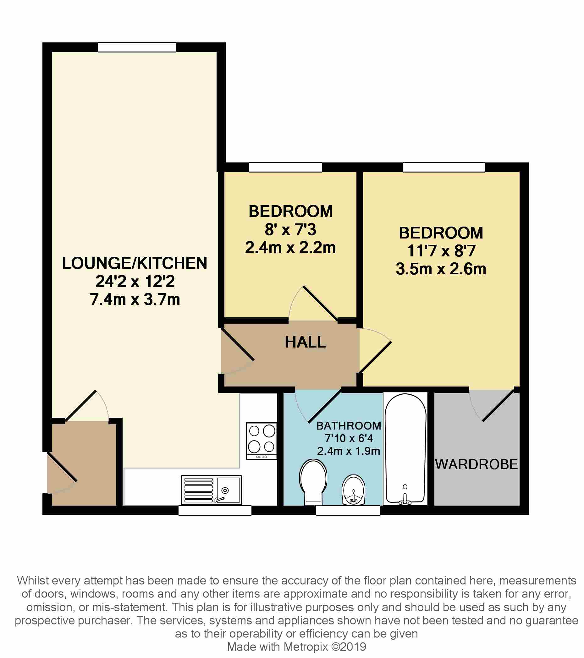 16, Deemuir Square, Cardiff floorplan