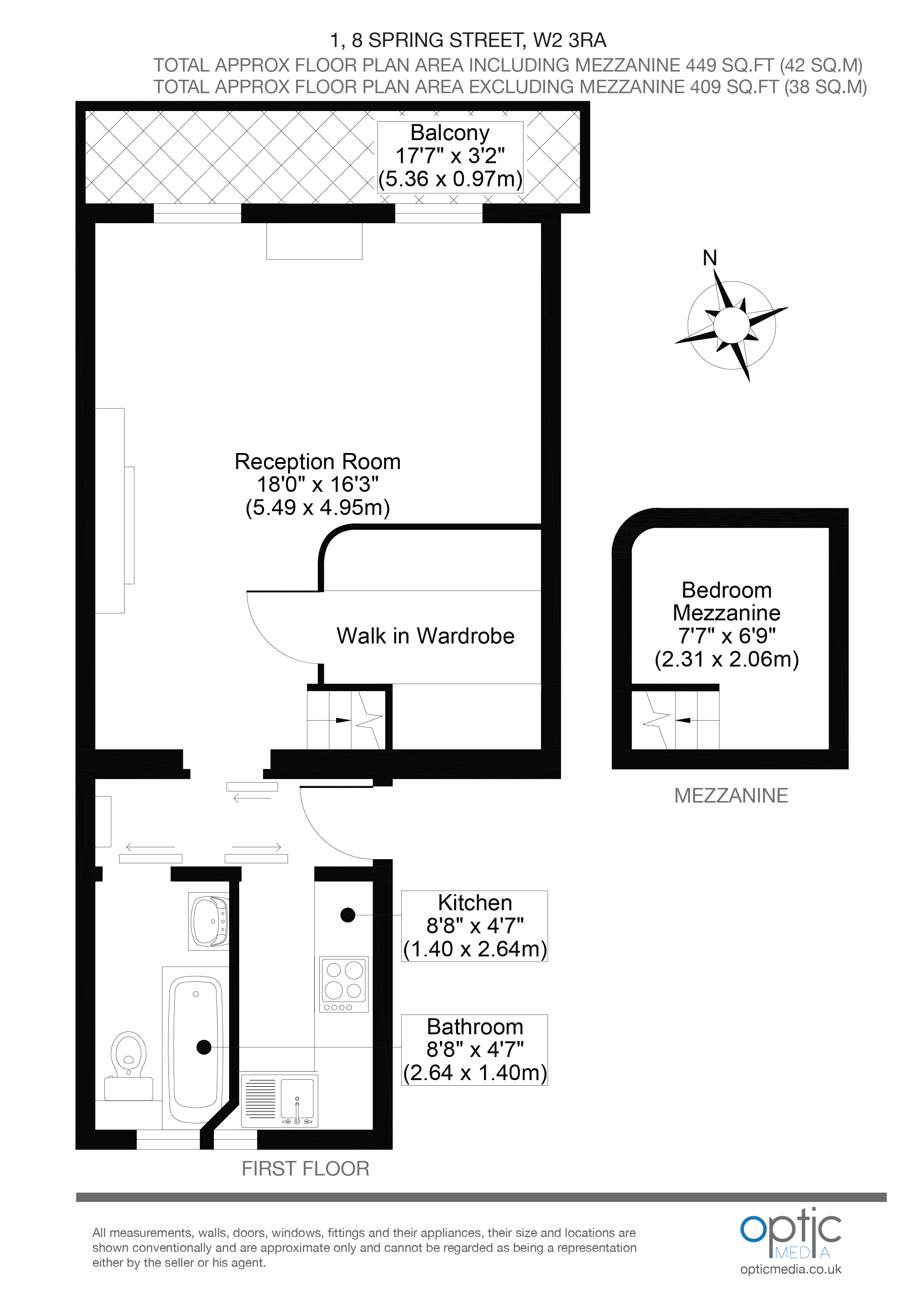 Spring Street, Paddington floorplan