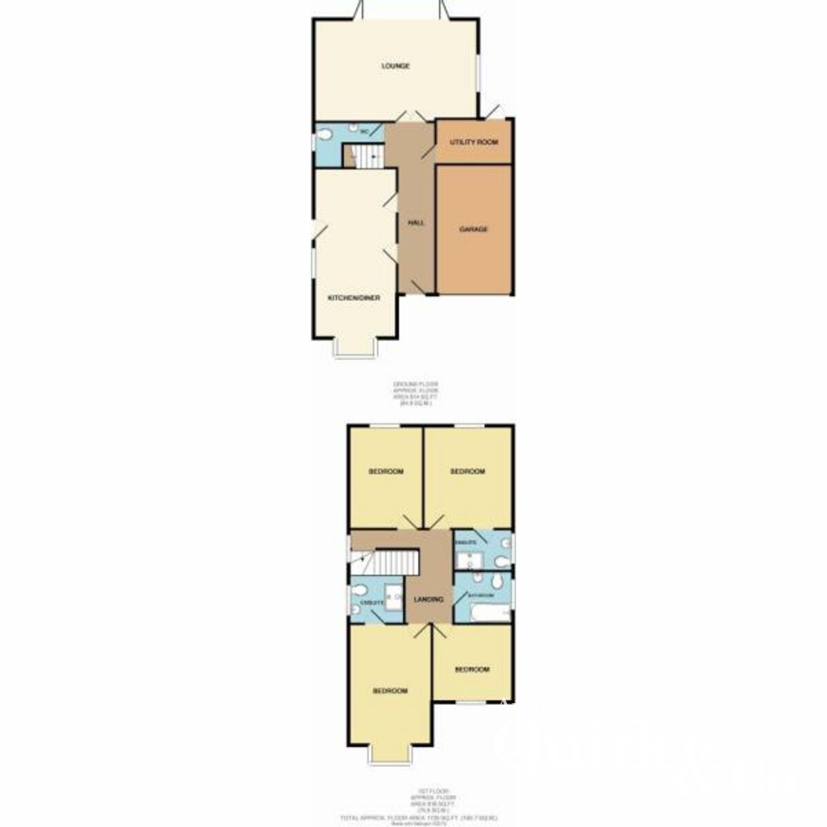96, Church Parade, Canvey Island floorplan