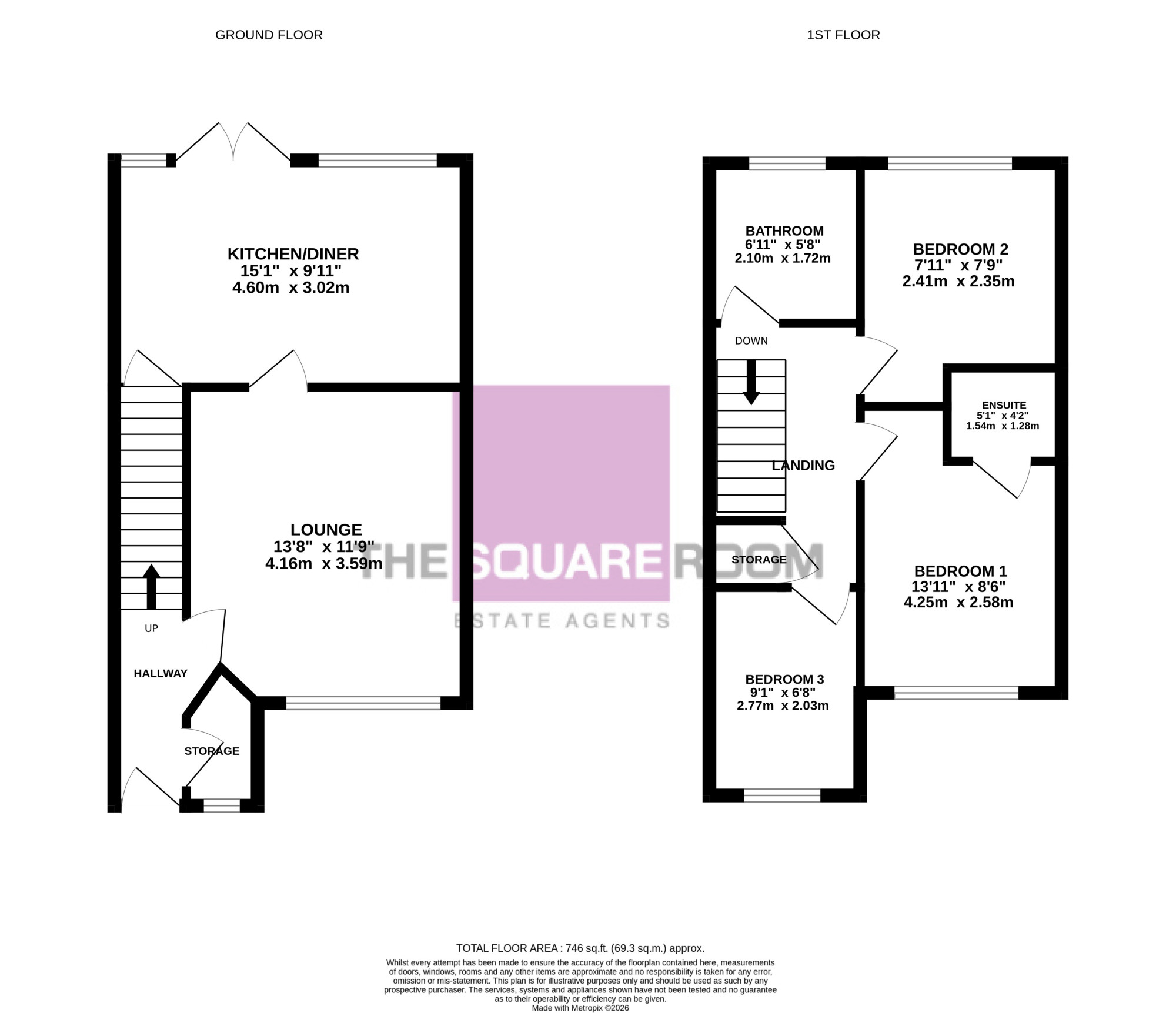 19, Warren Grove, Cleveleys floorplan