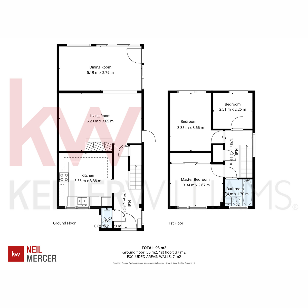 40, Oakleas Rise, Thrapston floorplan