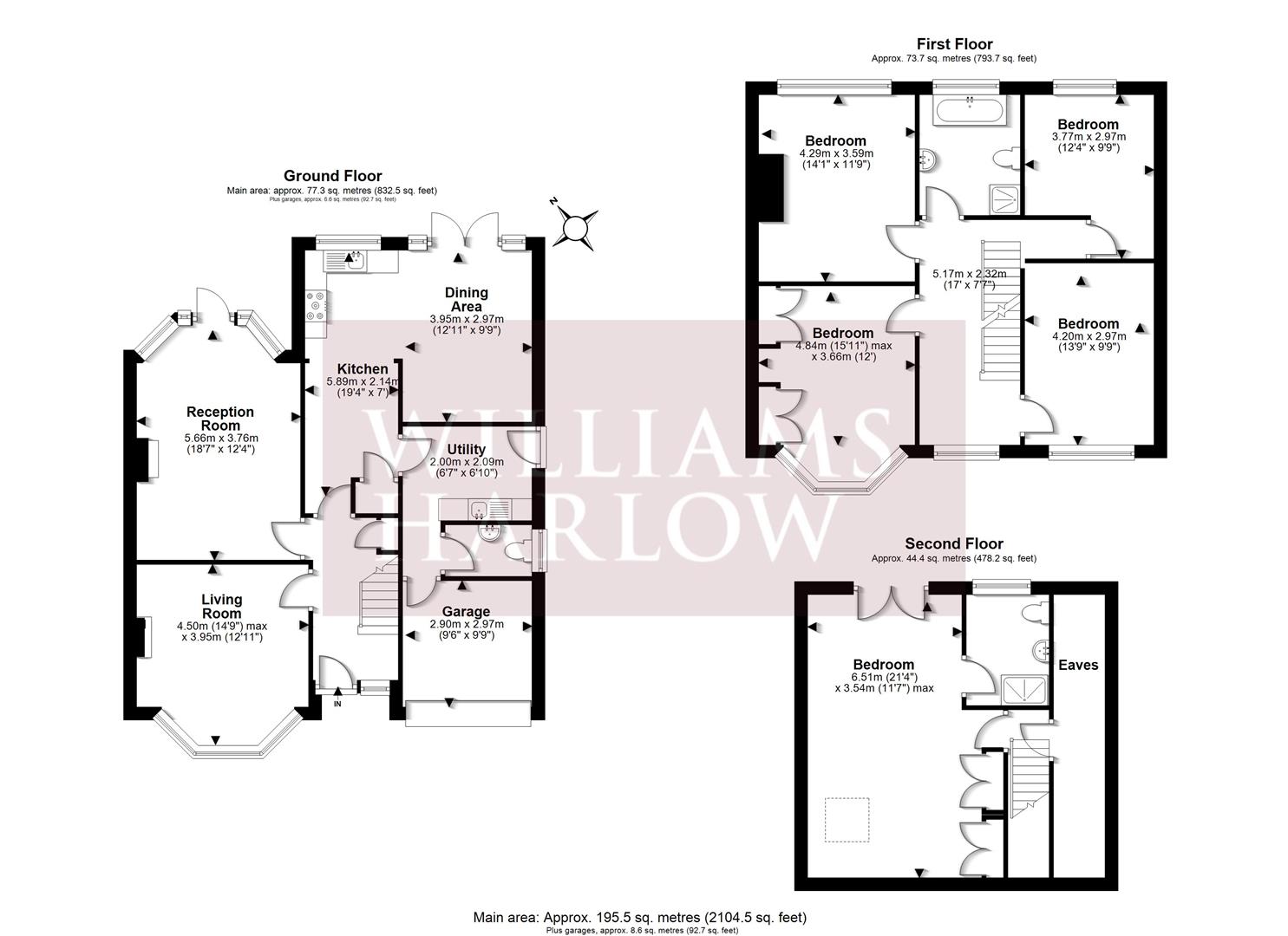 6, Buff Avenue, Banstead floorplan