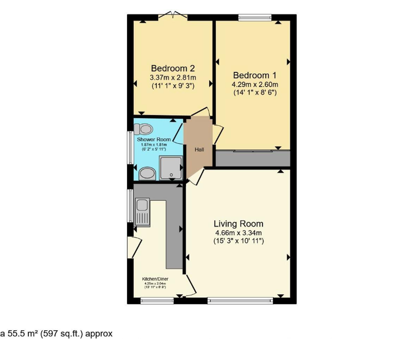 10, Riding Lane, Haskayne floorplan