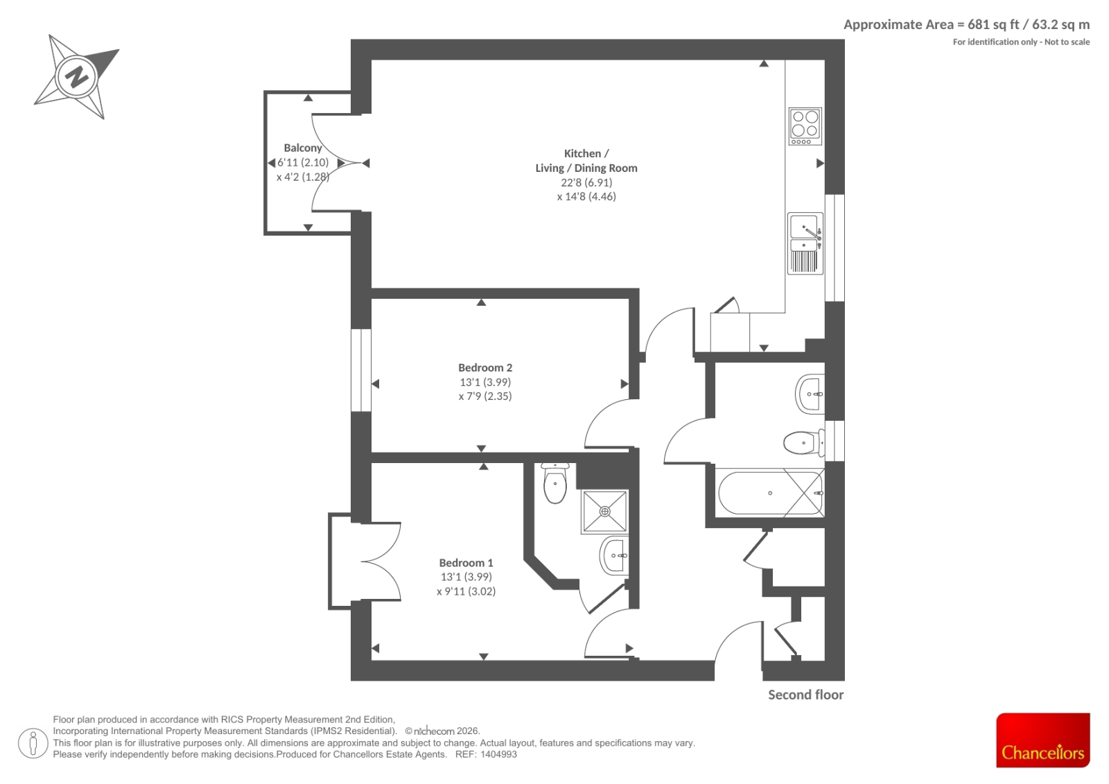 FLAT 5, Fullbrook Avenue, Reading, Reading floorplan