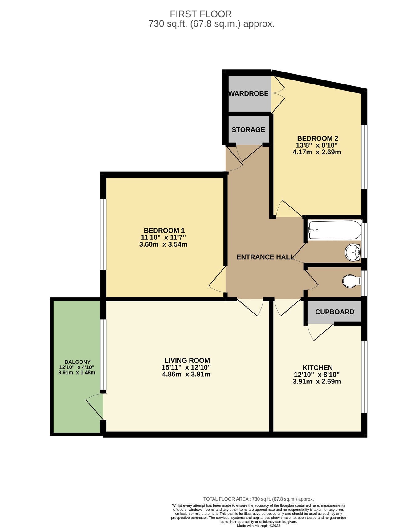 25 West Cliff Road, Bournemouth BH4, 2 bedroom flat for sale 64783971