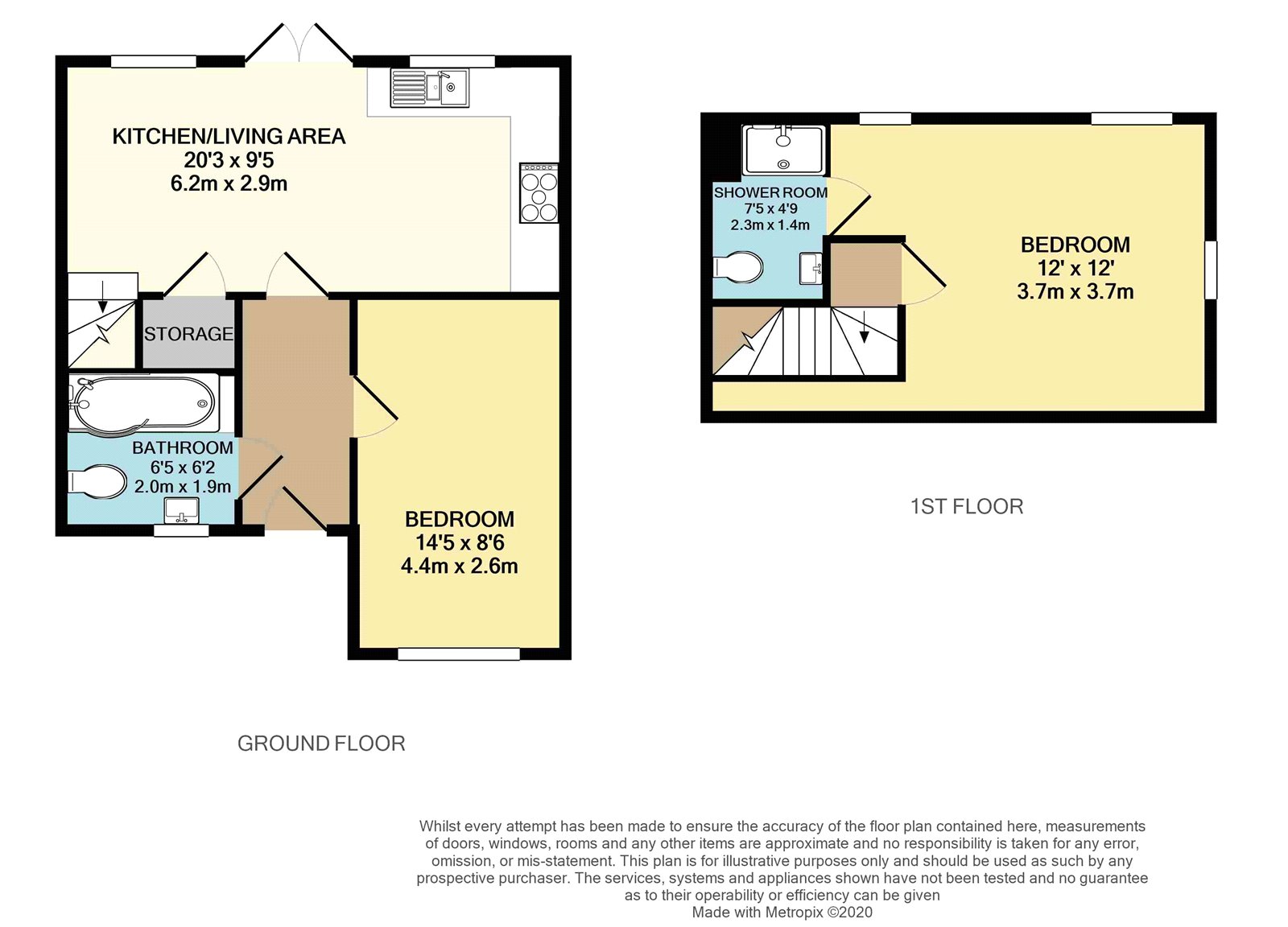 81a, Heaton Avenue, Romford floorplan