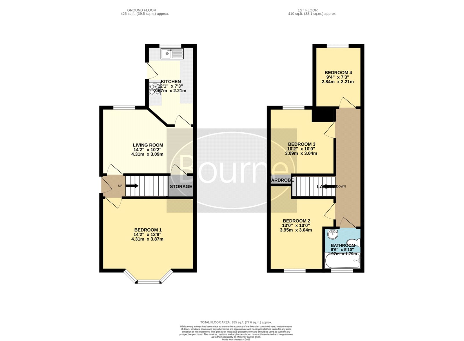 22, Margaret Road, Surrey floorplan