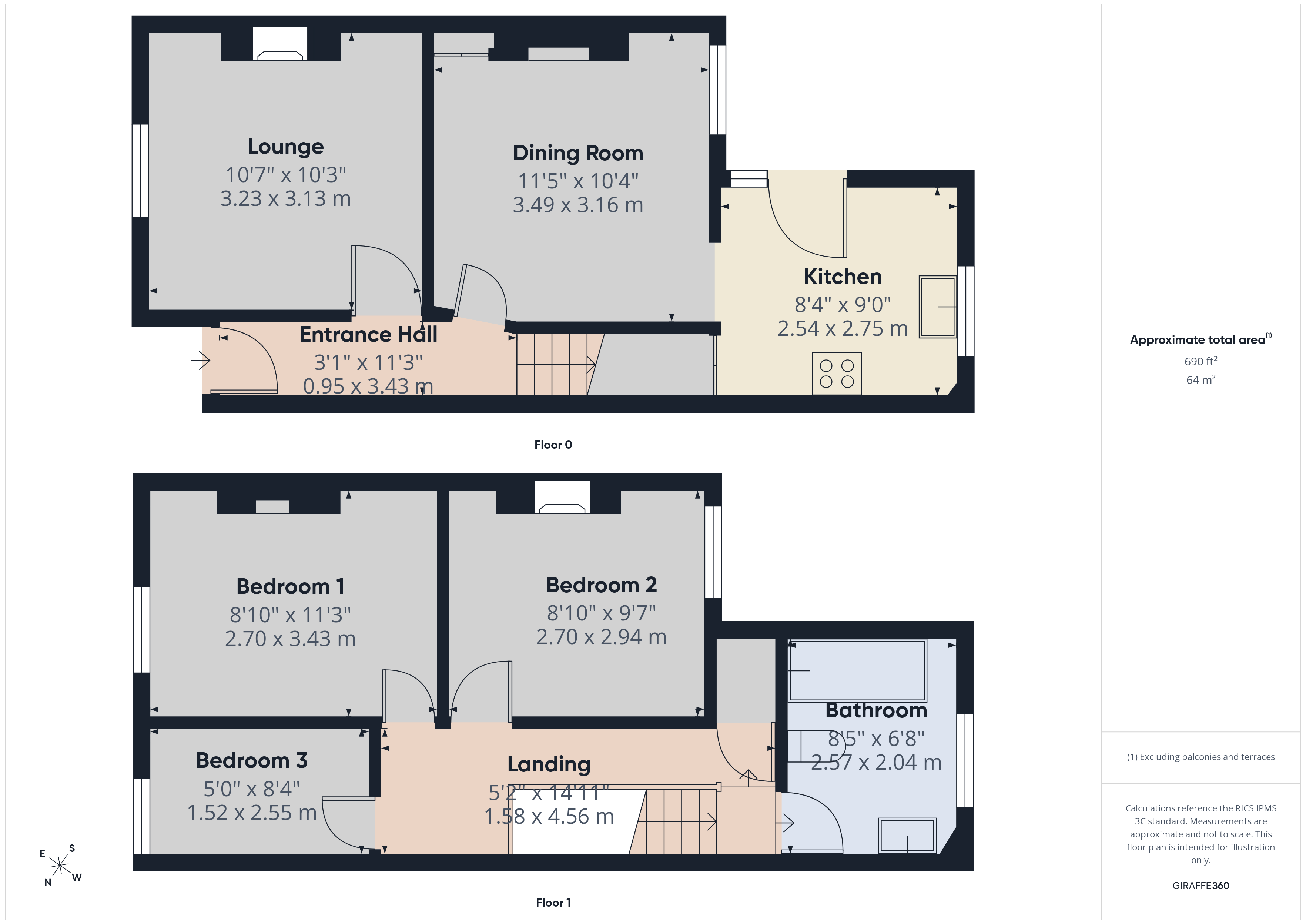 28, Hollabury Road, Cornwall floorplan