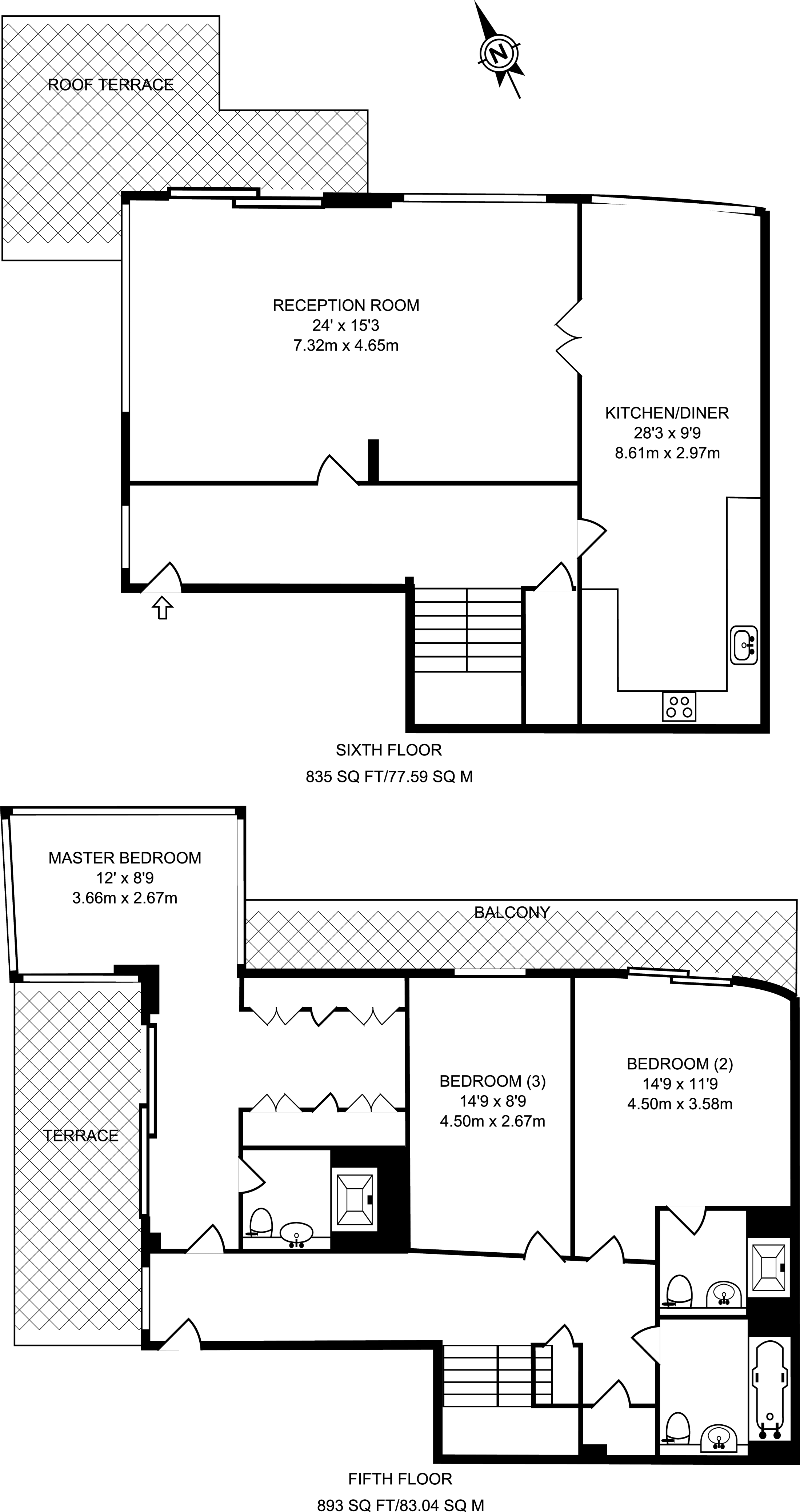 3 Bedrooms Flat to rent in Montaigne Close, Westminster, London SW1P