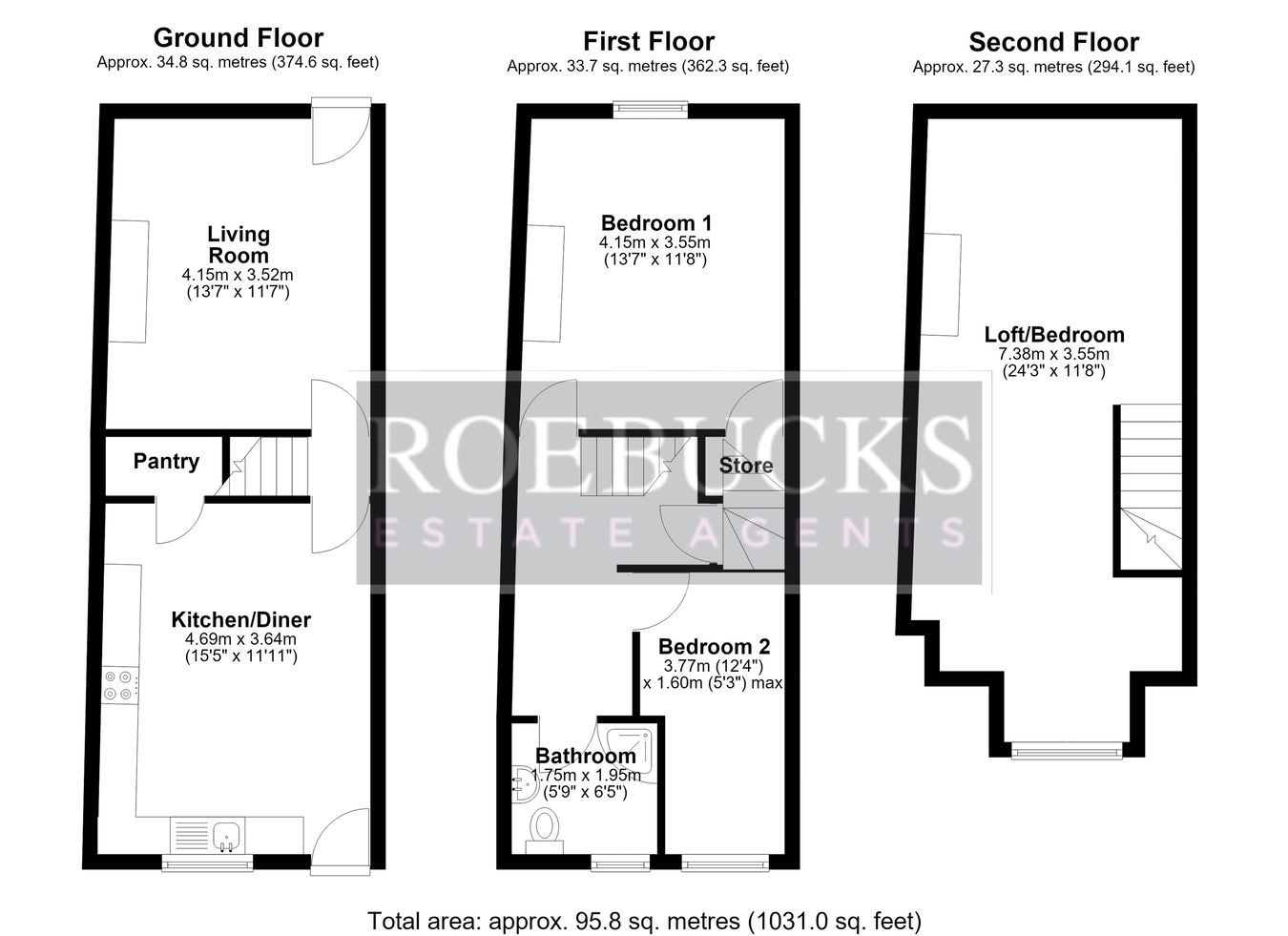 Day Street, Barnsley floorplan