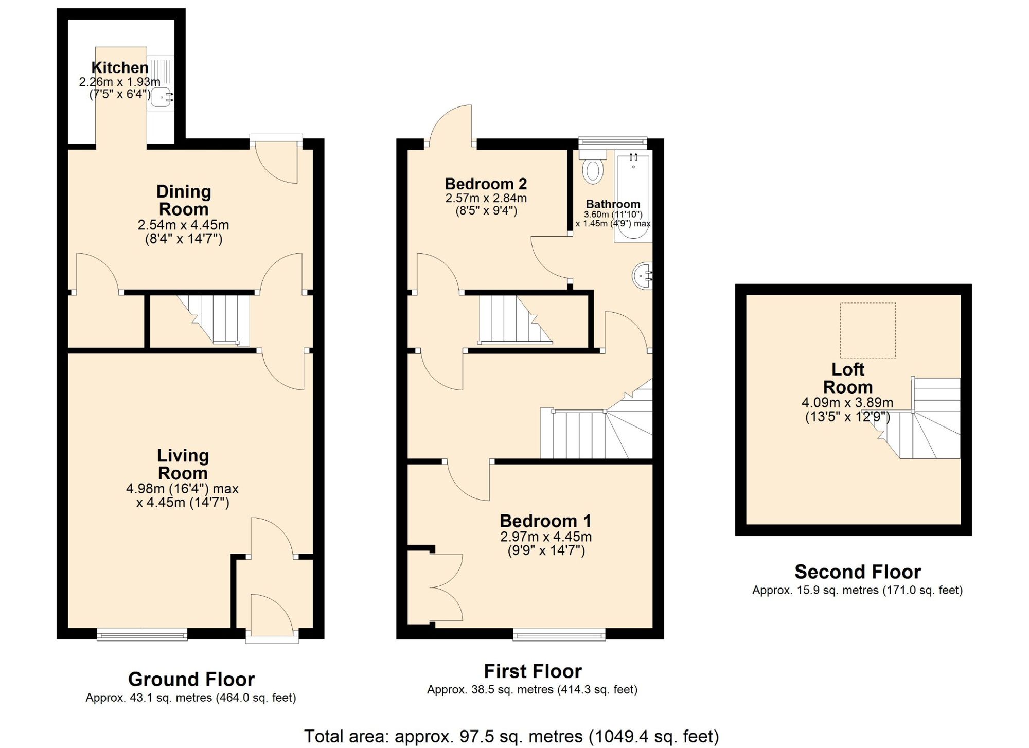 2 Hyndburn Bridge, Accrington floorplan