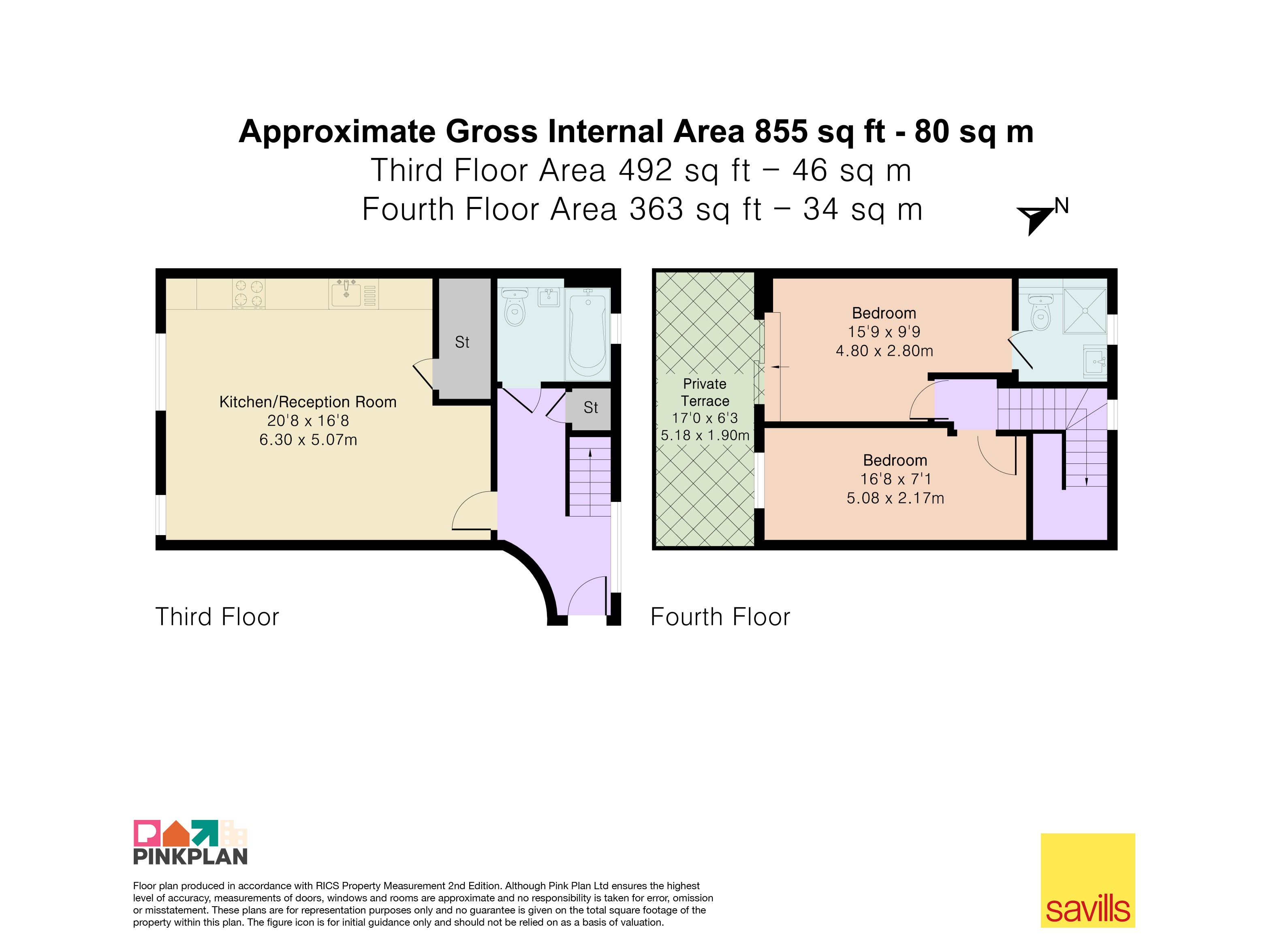 Flat 14, Fanshaw House,, Fanshaw Street, London floorplan