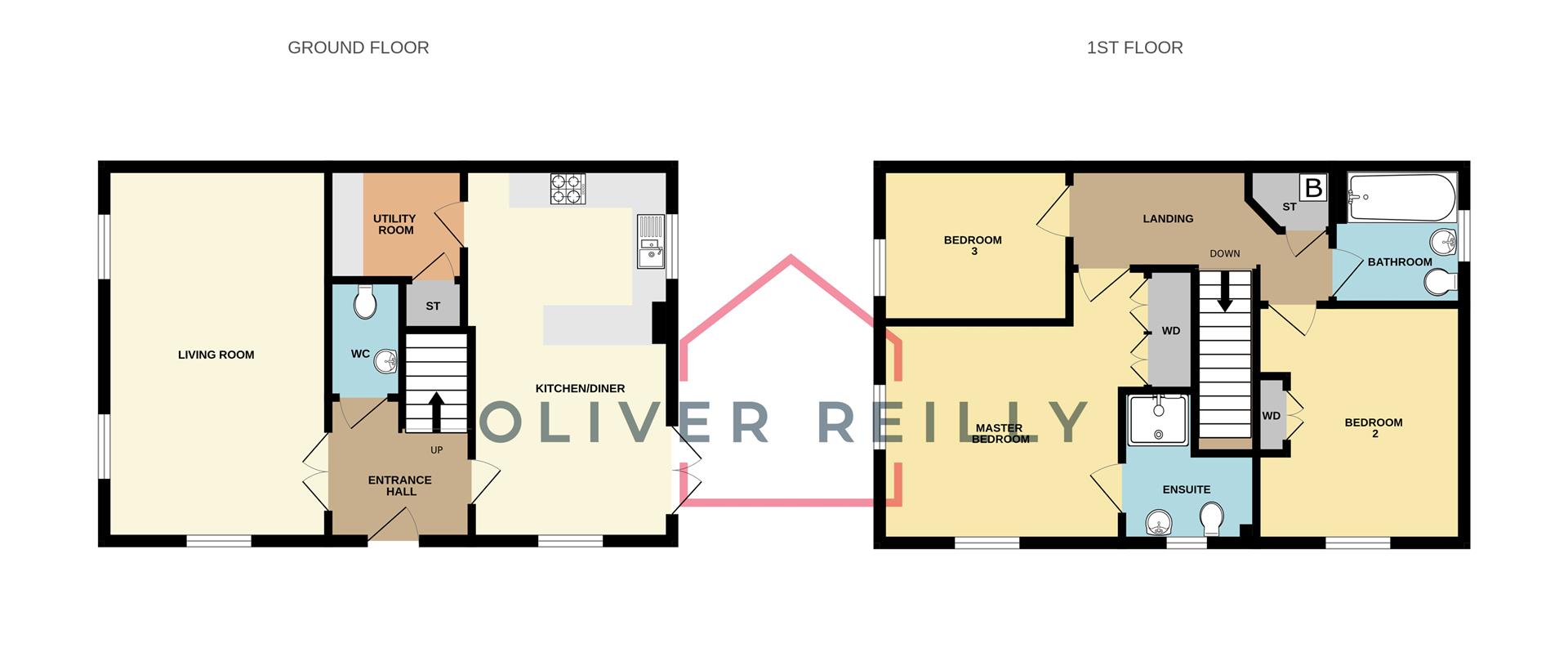 1, Apple Avenue, Newark floorplan