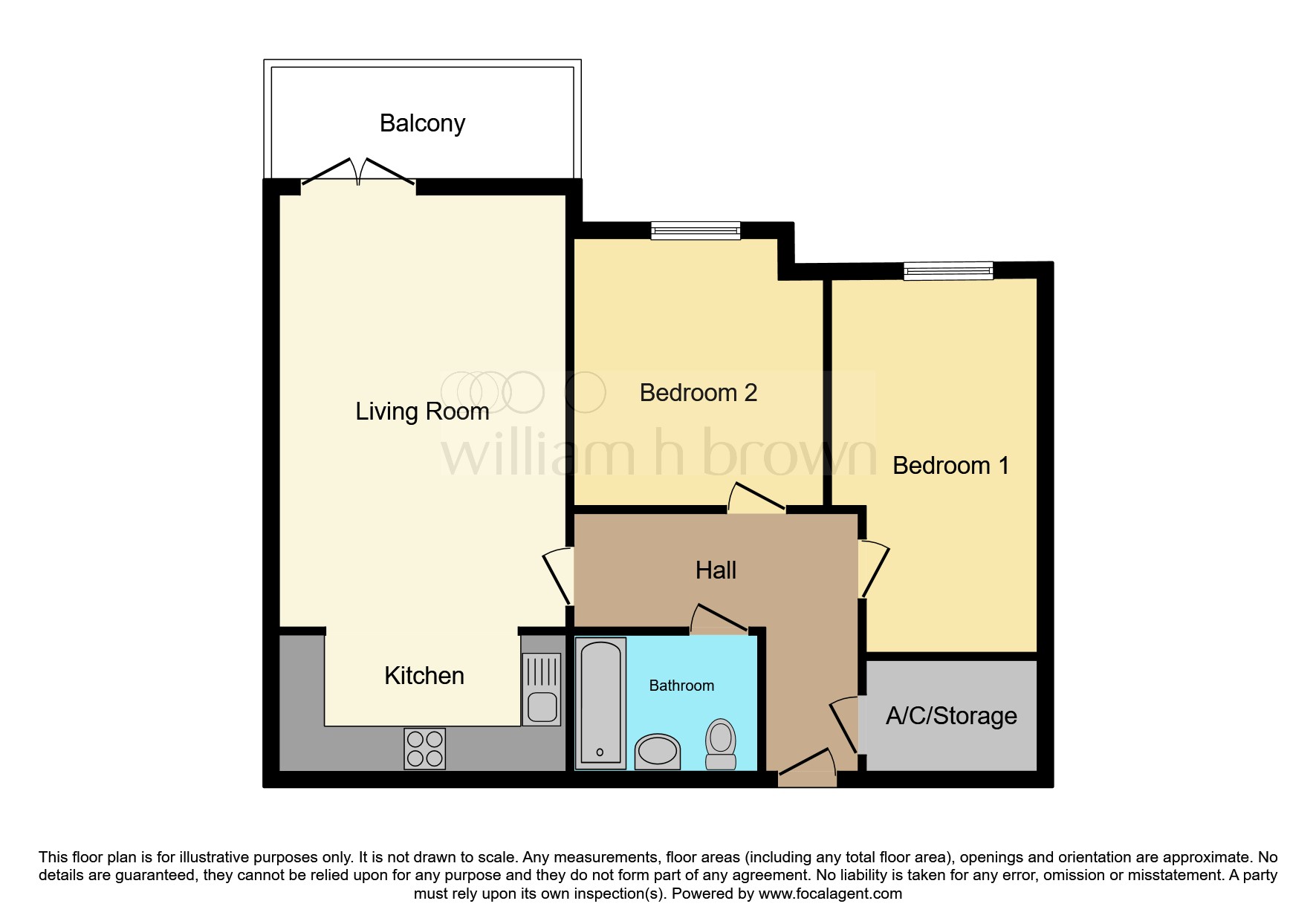 Apartment 6, Birley Moor Heights, 83, Birley Moor Road, Sheffield floorplan