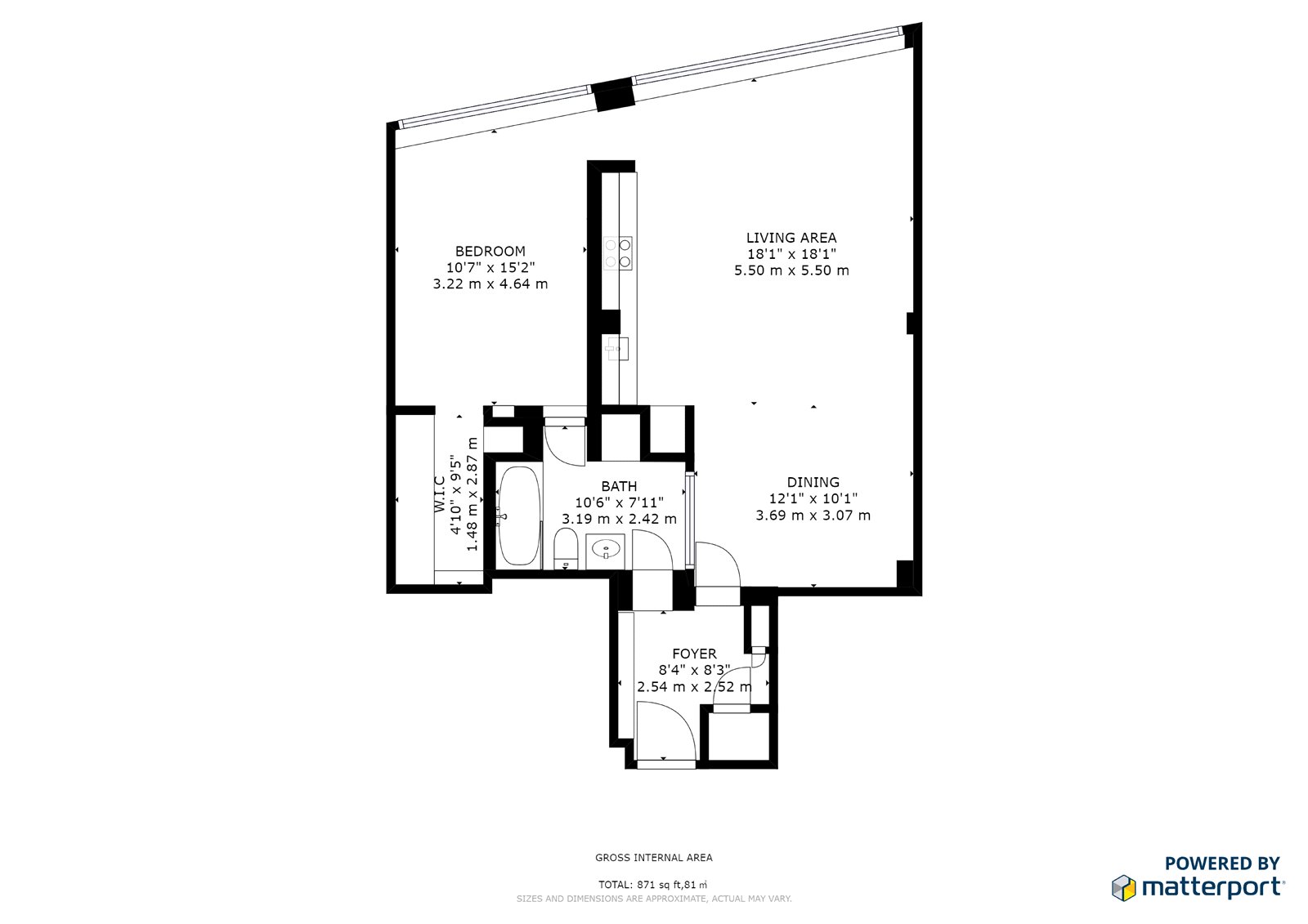1 Bedrooms Flat to rent in Paramount Building, 206-212 St. John Street, London EC1V