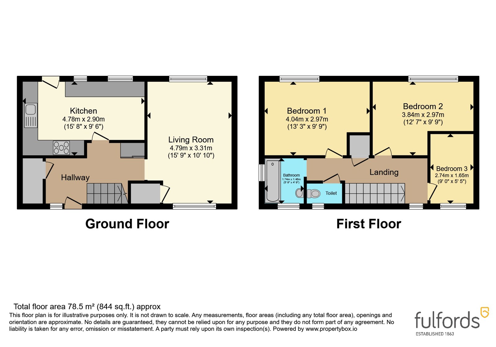 61, Keswick Crescent, Devon floorplan