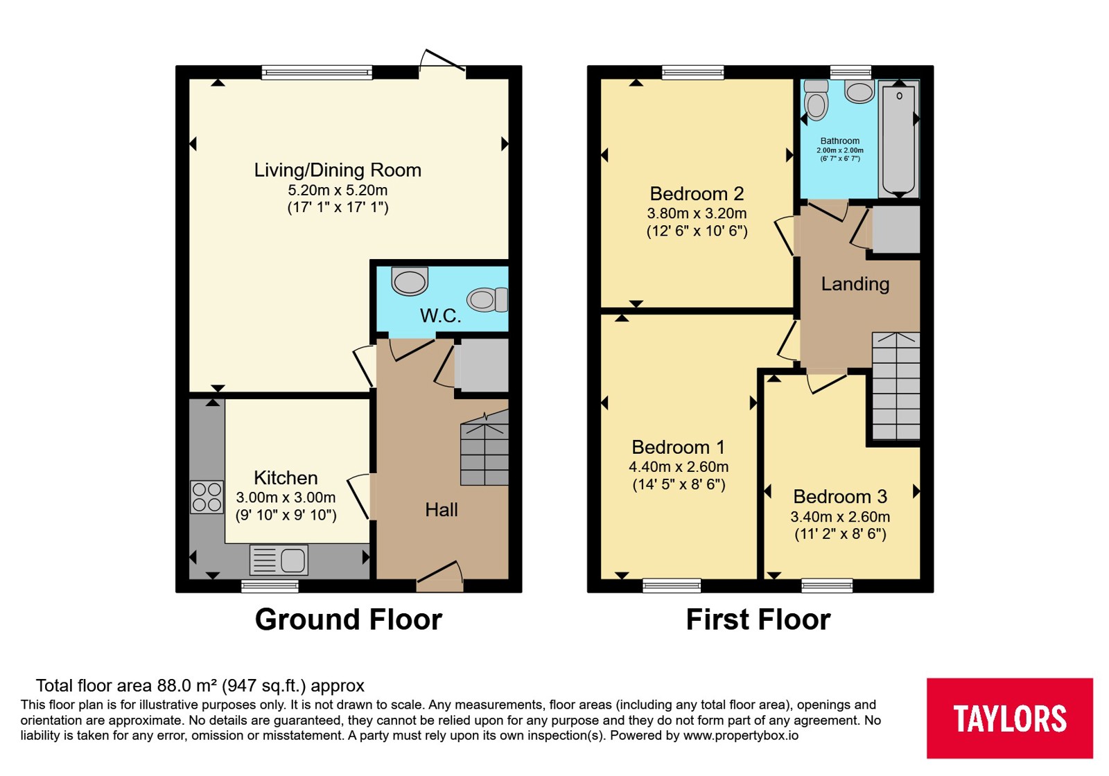 29, Ratcliffe Close, Buckinghamshire floorplan