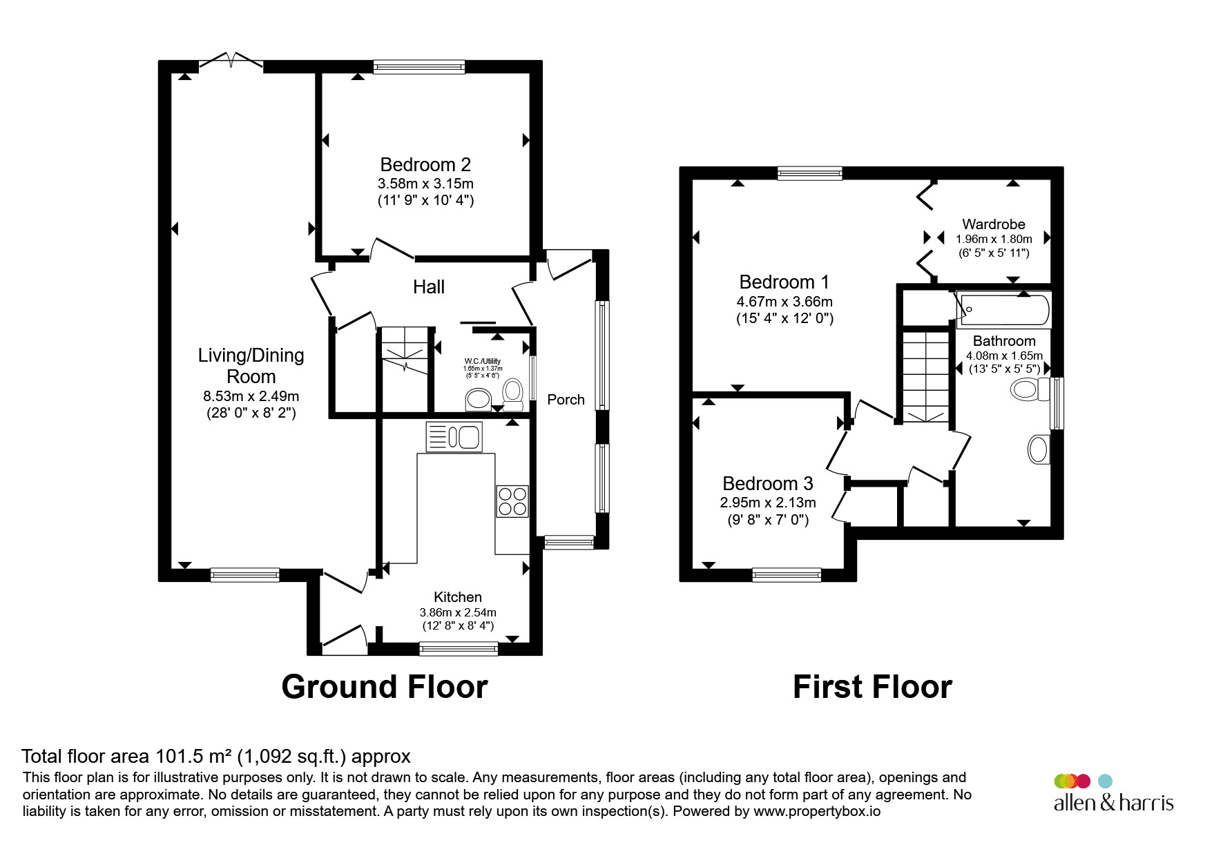33, The Ridings, Chippenham floorplan