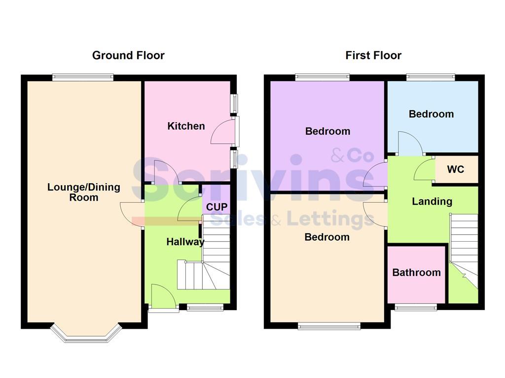 Northfield Road, Hinckley LE10, 3 bedroom semidetached house for sale