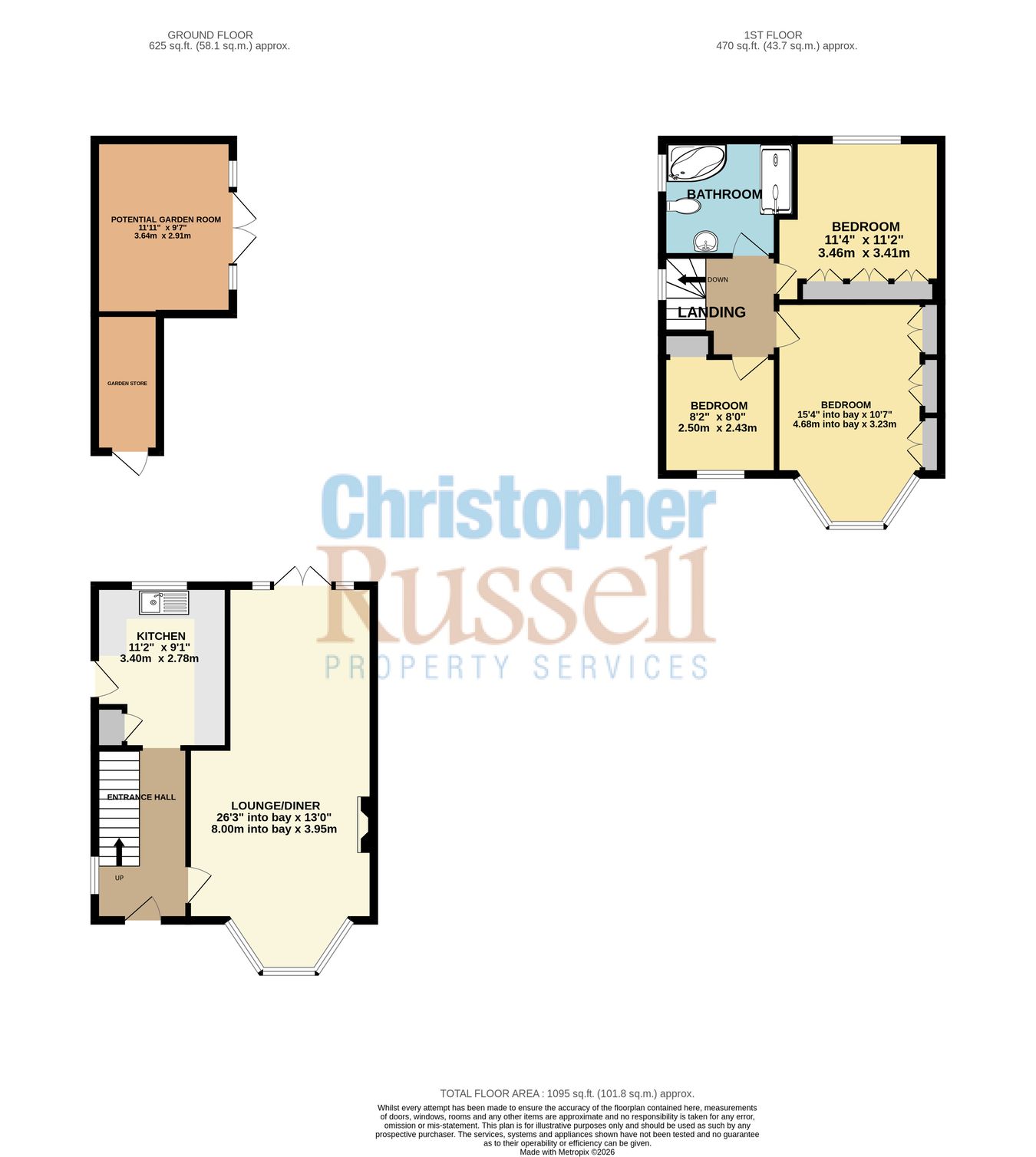 100, Riverside Road, Sidcup floorplan