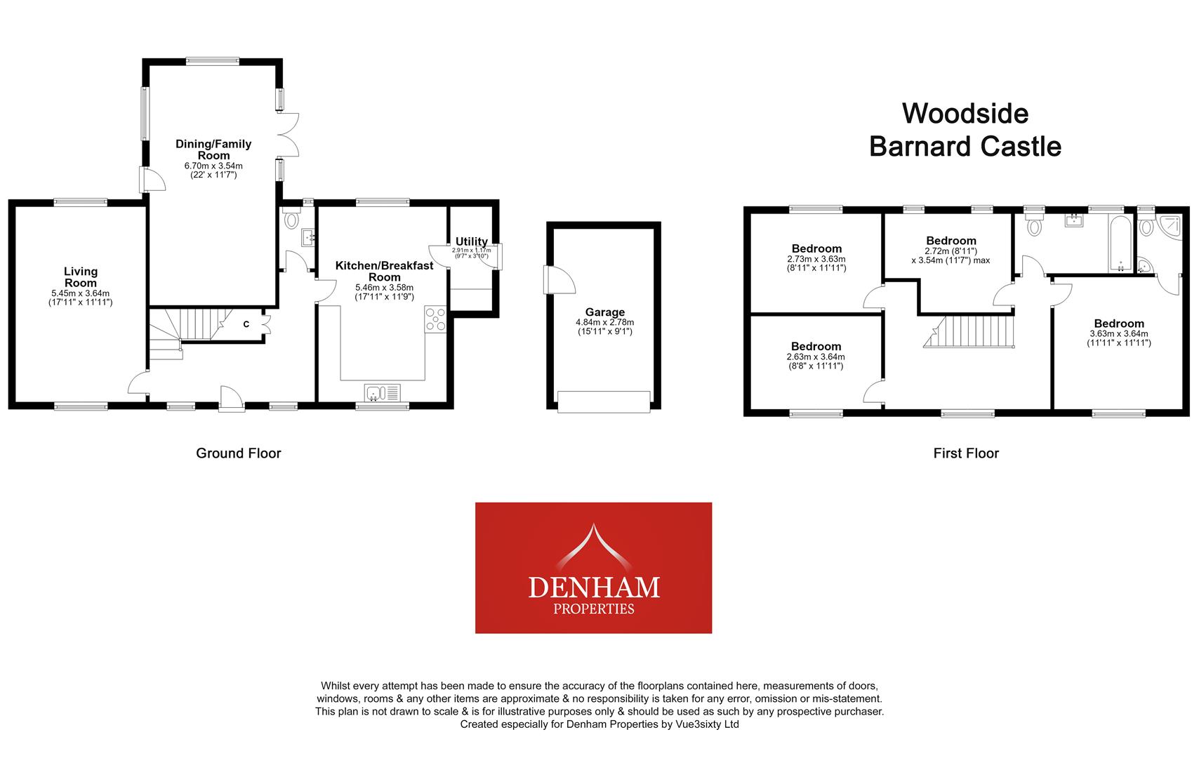 Woodside, Barnard Castle floorplan