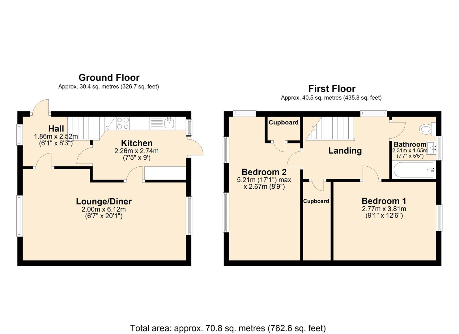 20, Westcourt Street, Gillingham floorplan