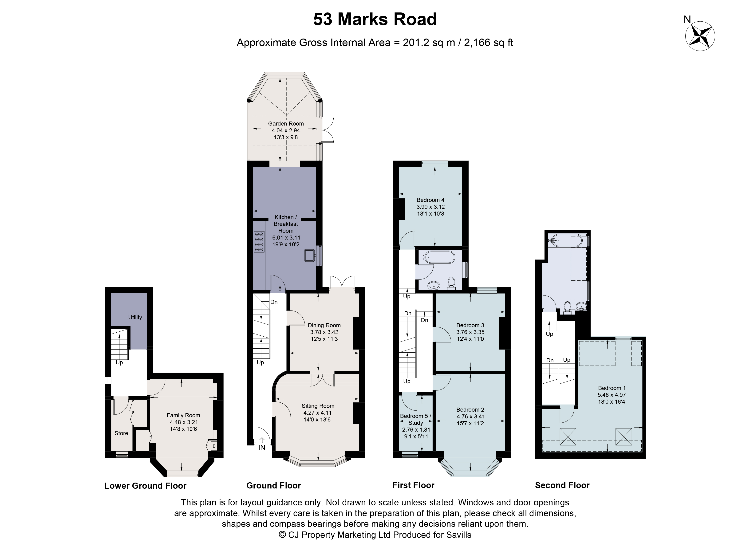53, St. Marks Road, Oxfordshire floorplan