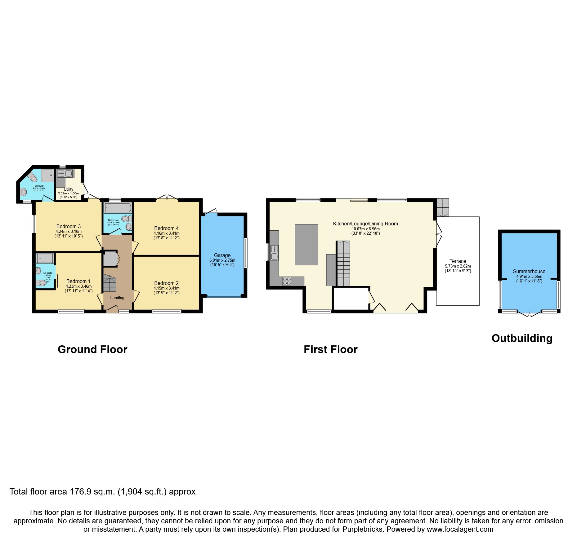 The Warren, Beesands, Kingsbridge floorplan