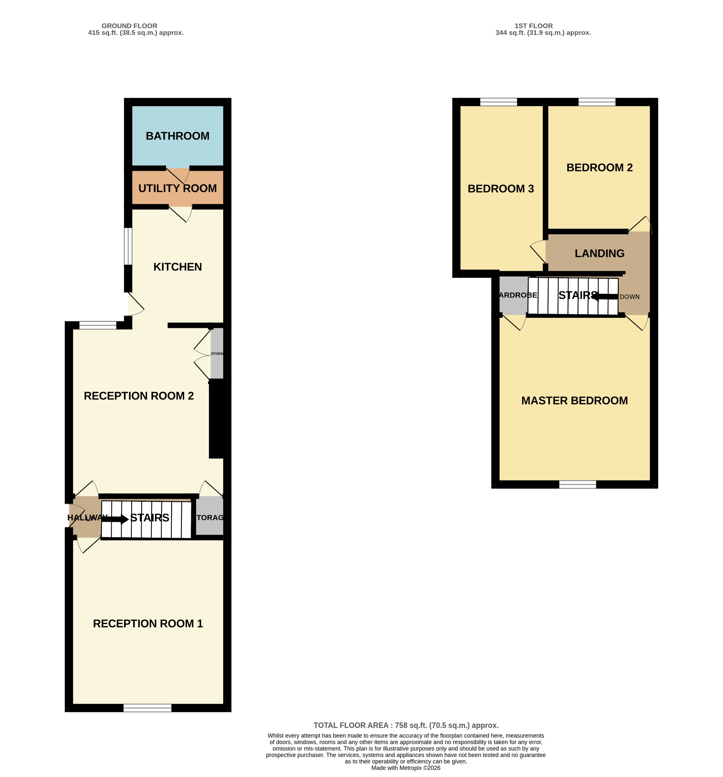 27, Allison Street, Lincoln floorplan
