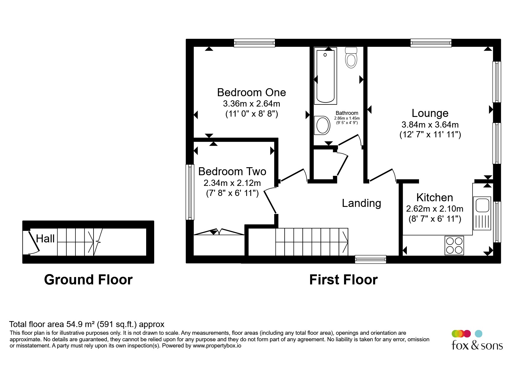 Flat 6, 49, Old Redbridge Road, Southampton floorplan