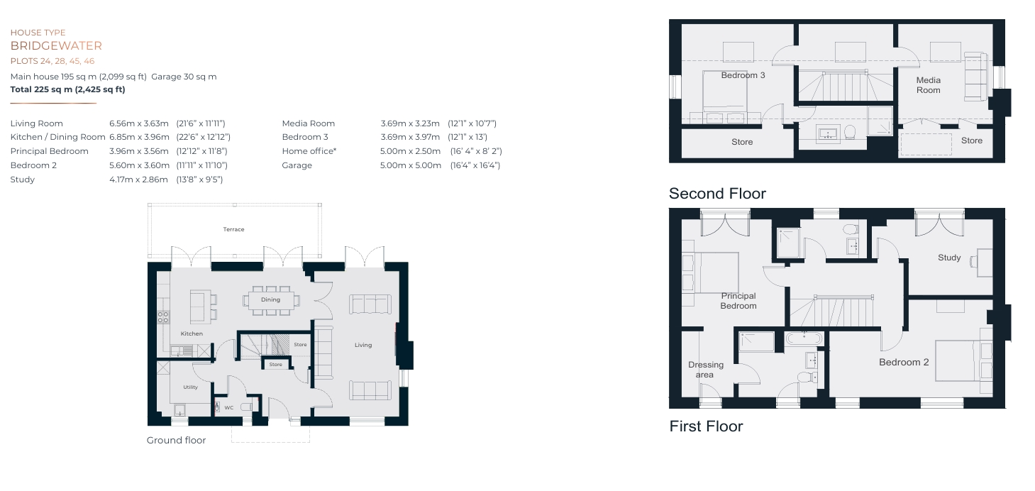 Plot 24 The Bridgewater,, Alfold Gardens, Barons Drive, Cranleigh floorplan