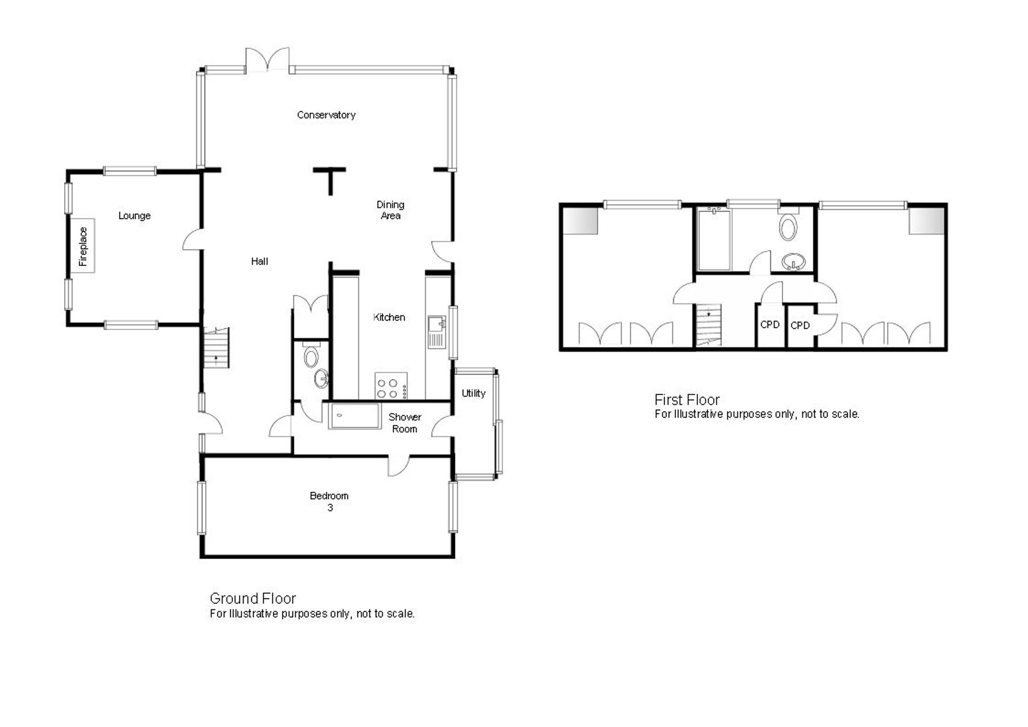 11 Seascape, Tenby floorplan