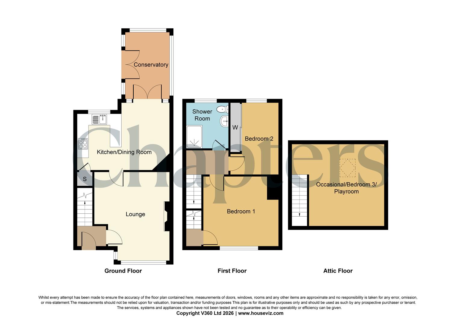 4, Highcliffe Drive, Halifax floorplan