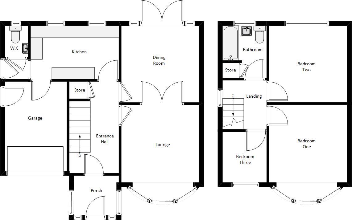 Western Avenue, Sedgley, West Midlands DY3, 3 bedroom semidetached