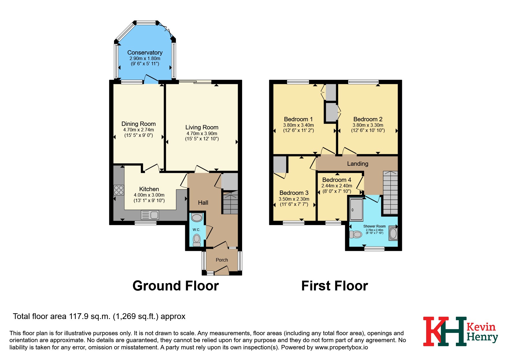 24, Wheatsheaf Way, Cambridge floorplan