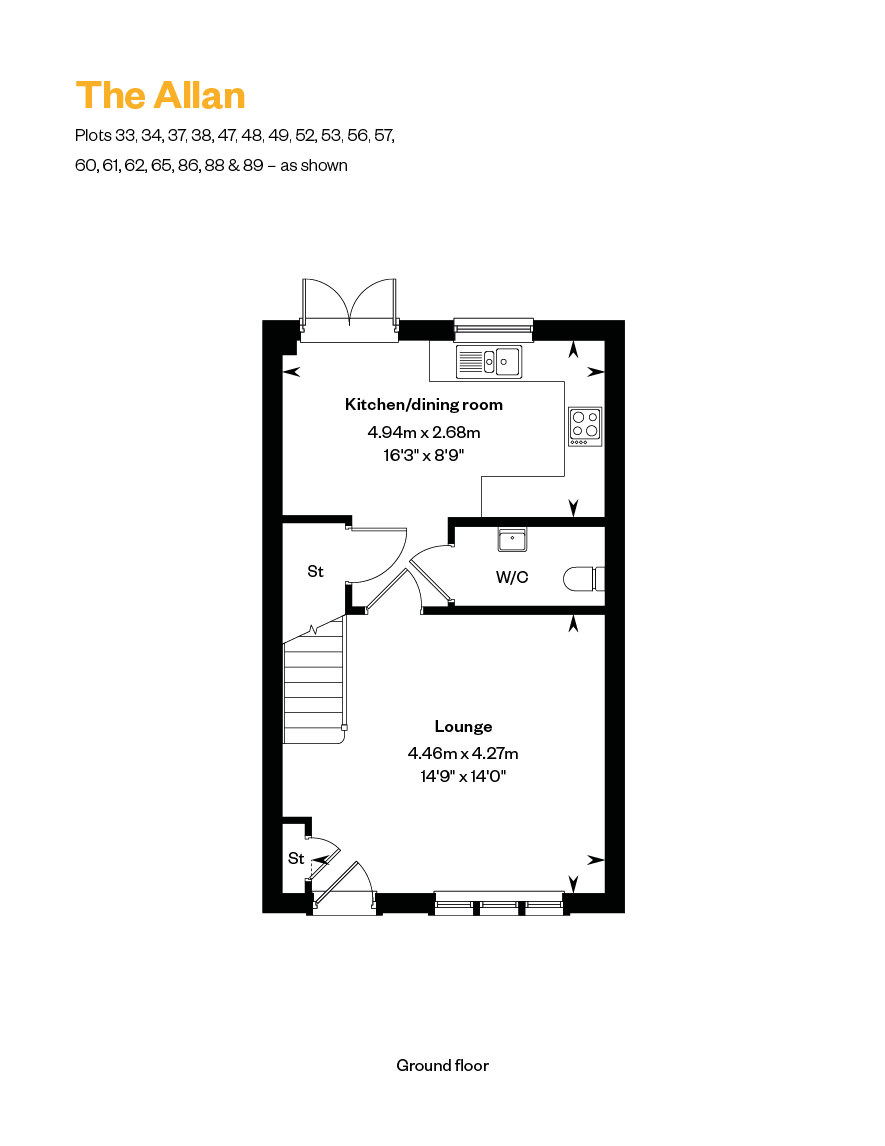 49, Turnhouse Road, Edinburgh, Eh12 0Ed floorplan