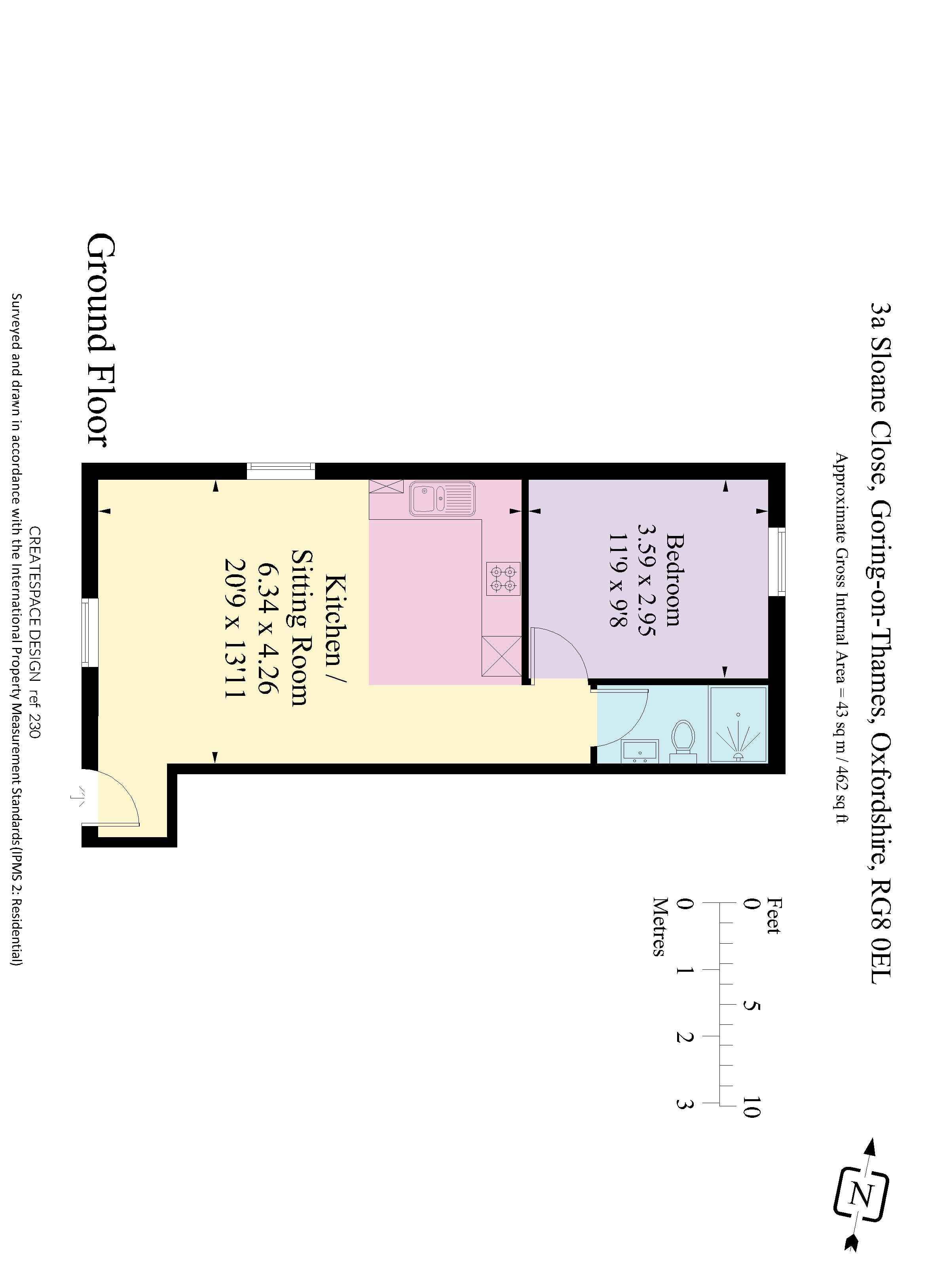 3a Sloane Close, Goring on Thames floorplan