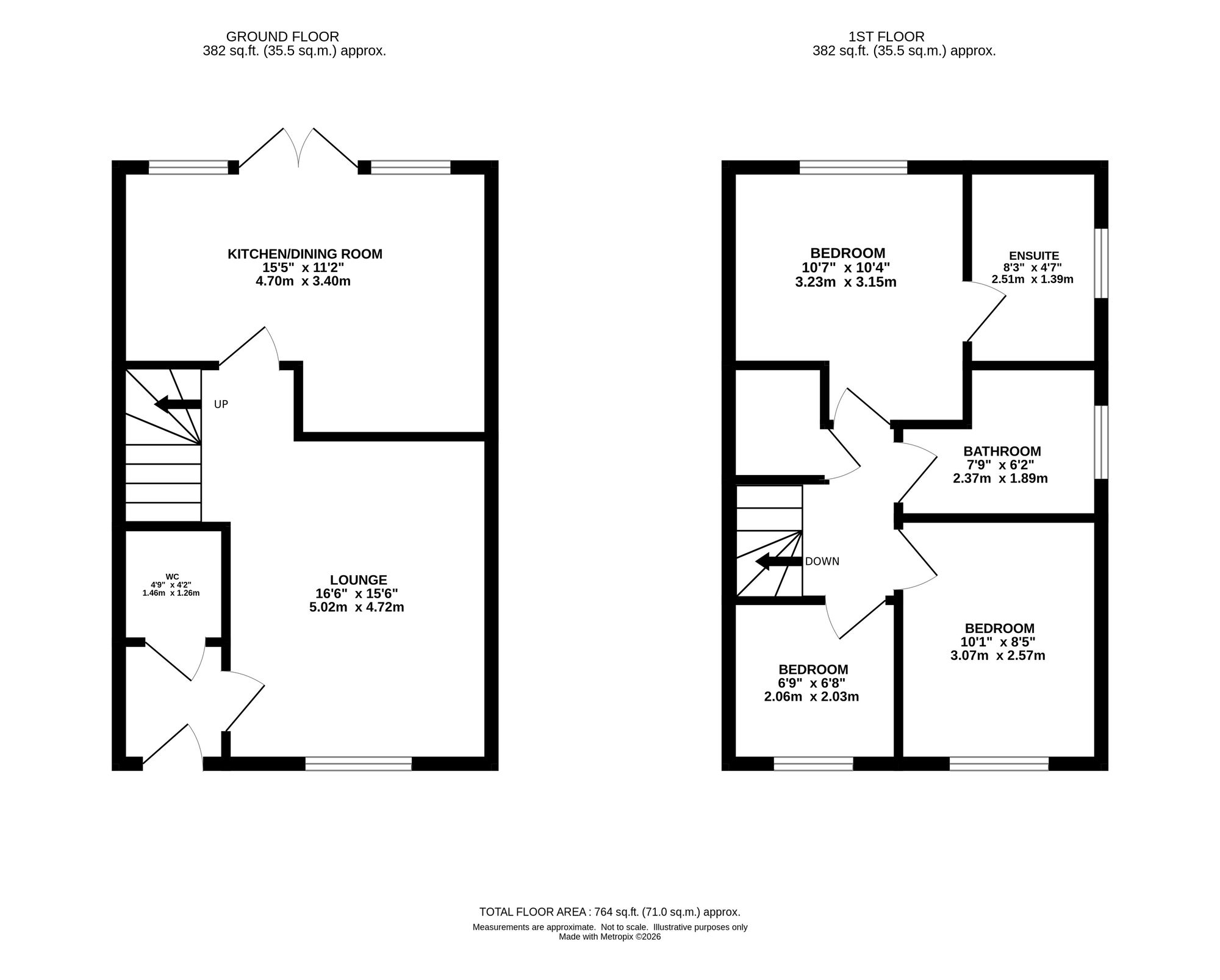 3 Atkinson Drive, Macclesfield floorplan