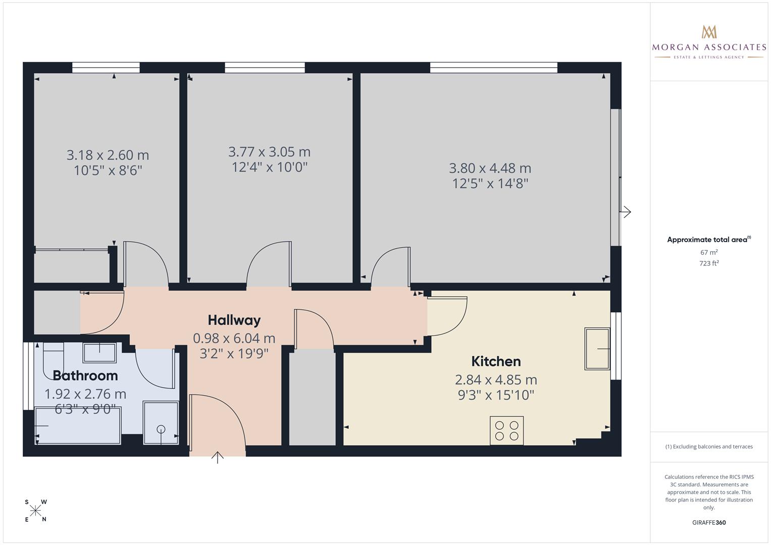 Rowe Court, Cheltenham floorplan