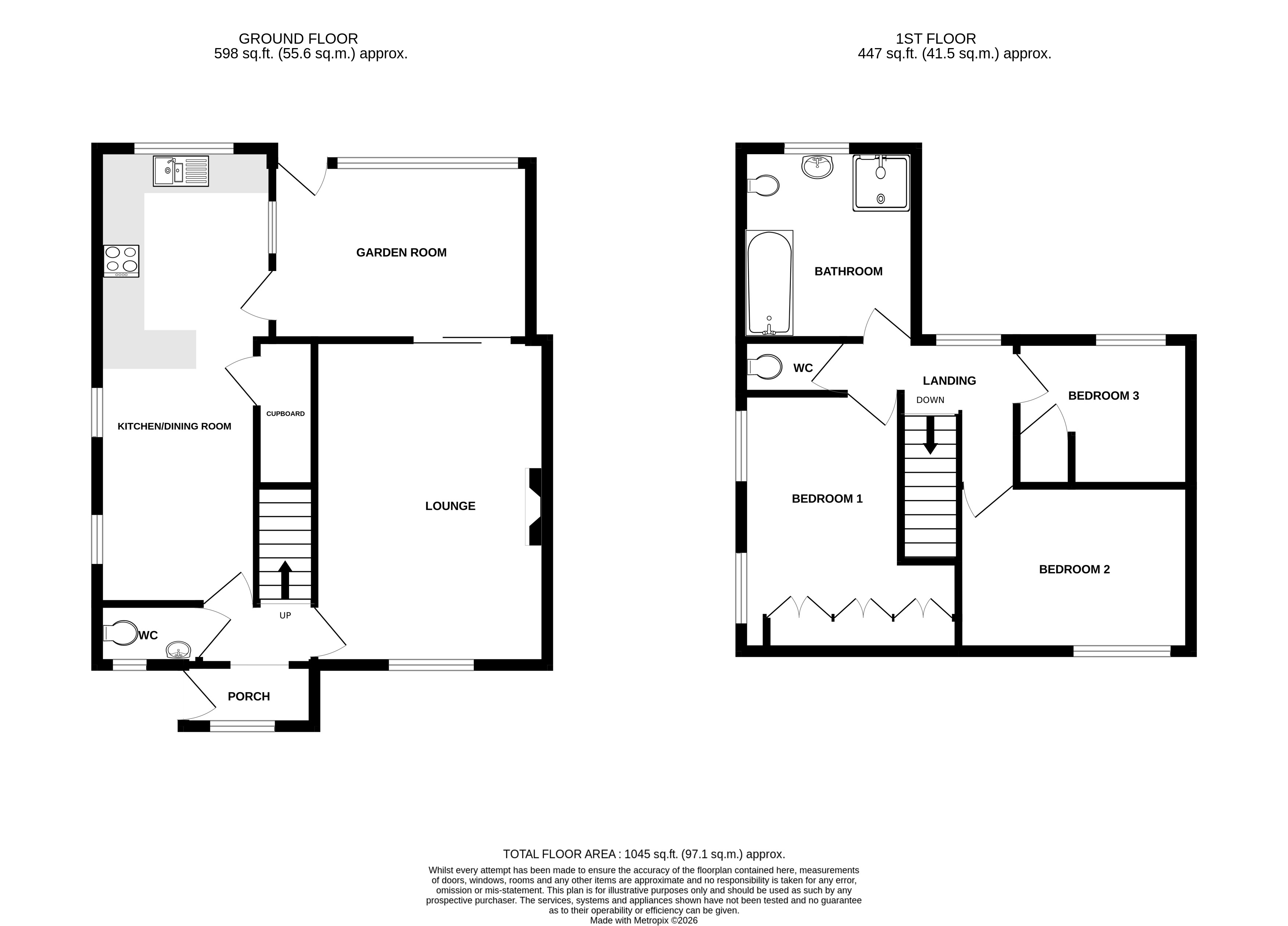 50, Church Road, Colchester floorplan